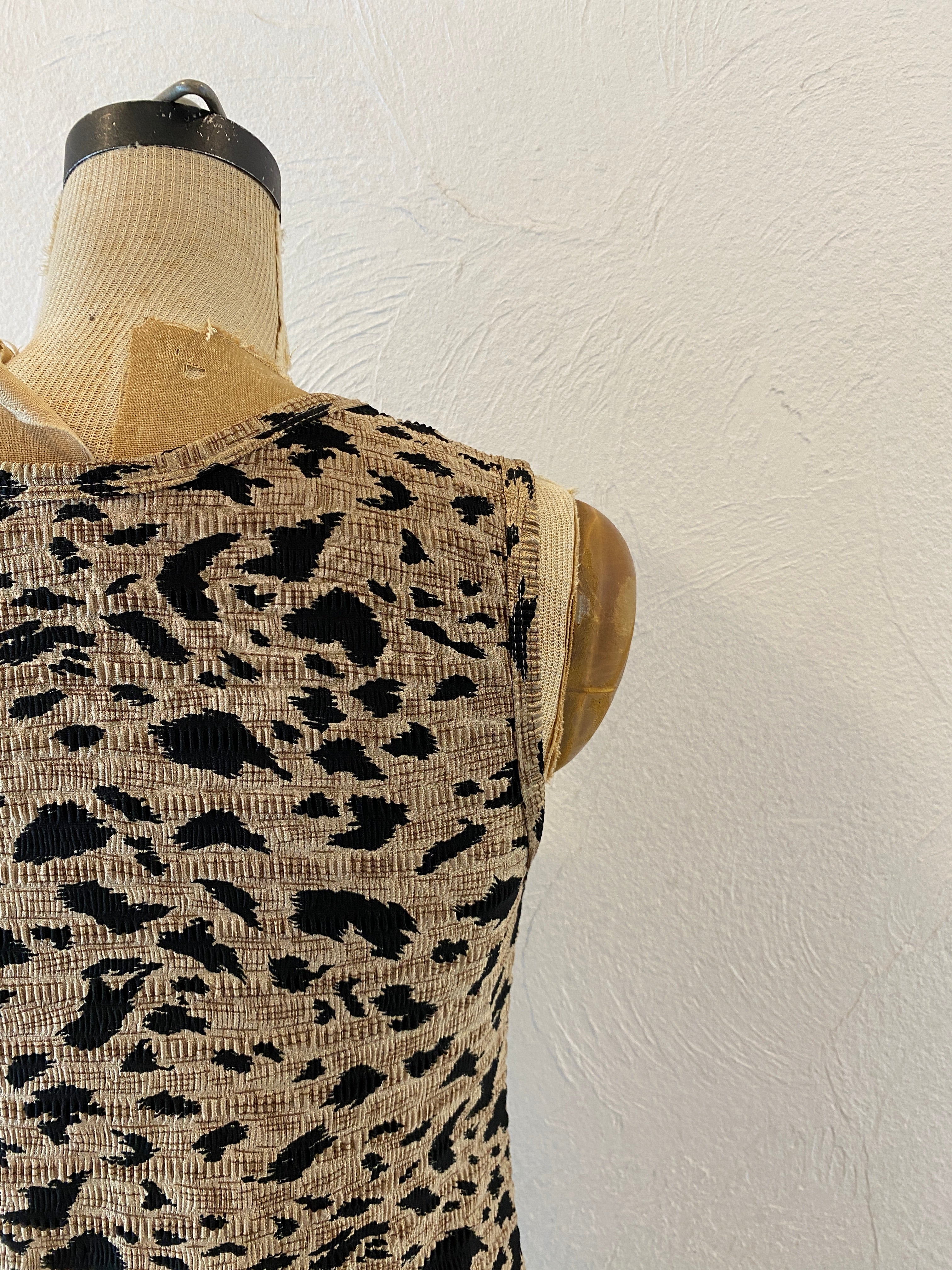 leopard tank dress