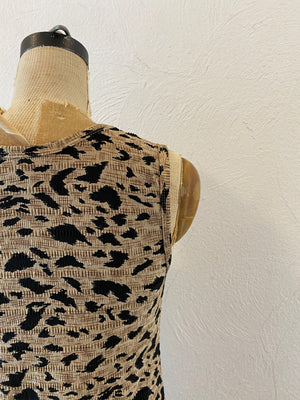 leopard tank dress