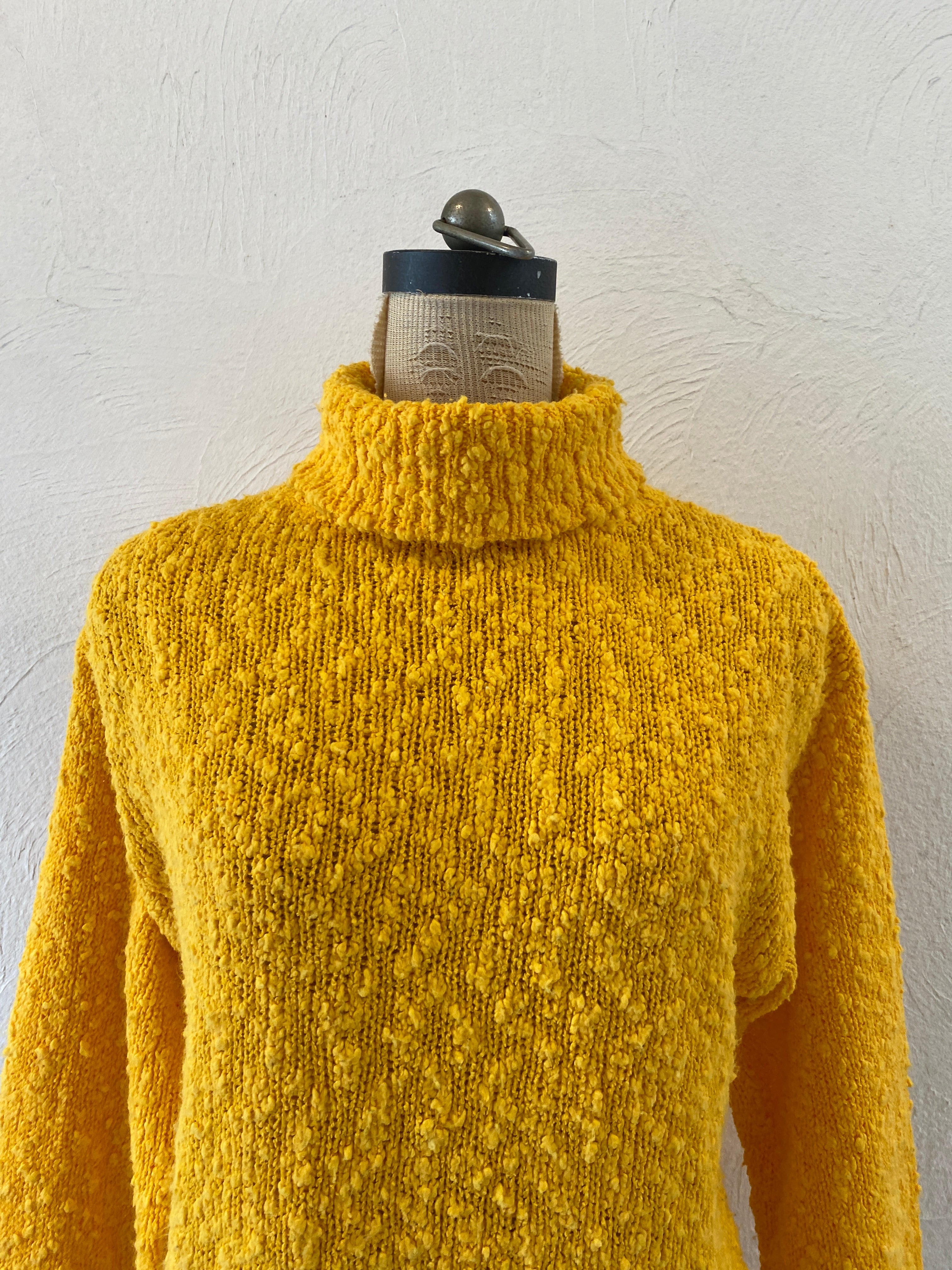 high neck knit