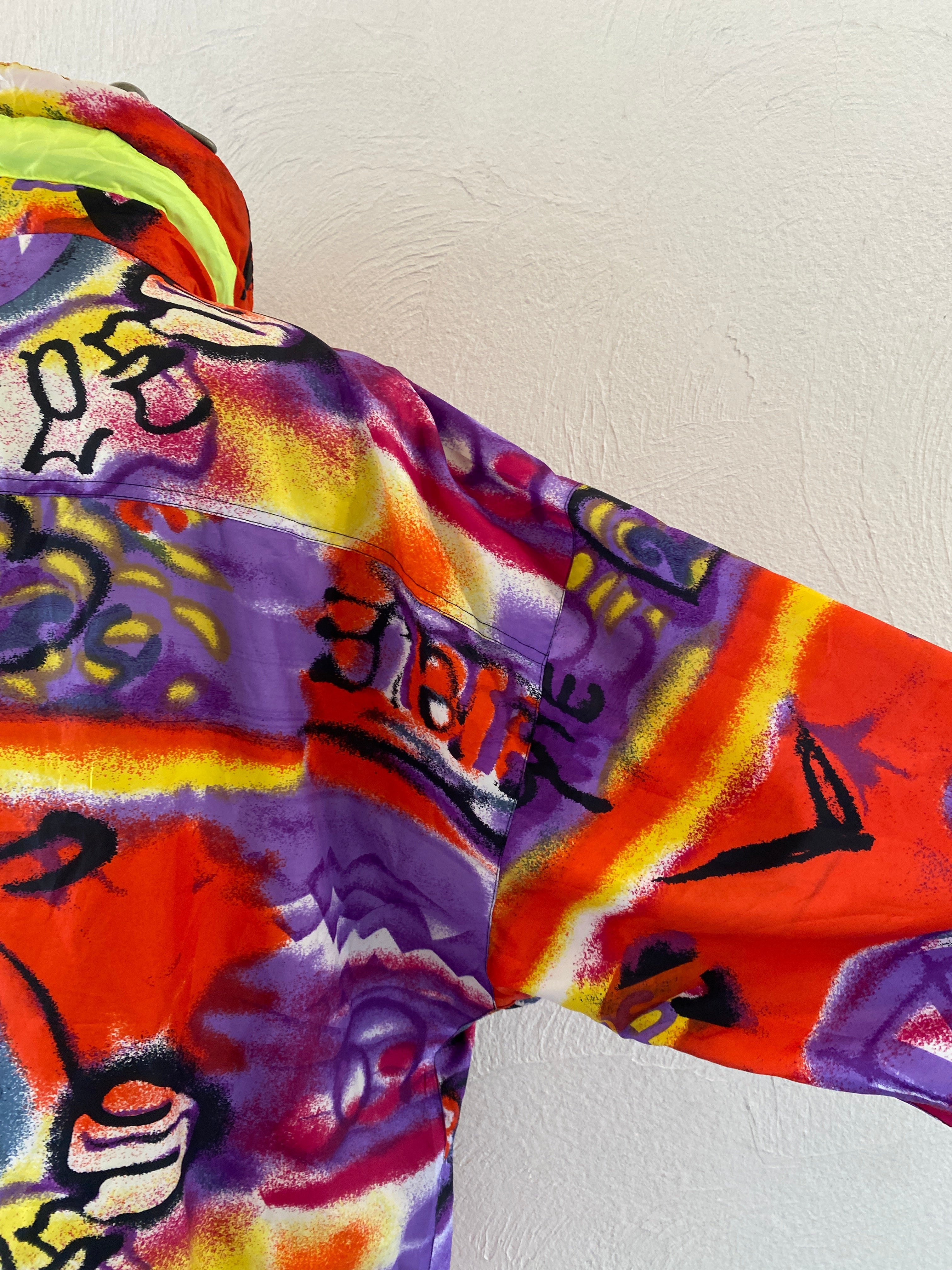 oversize nylon pullover