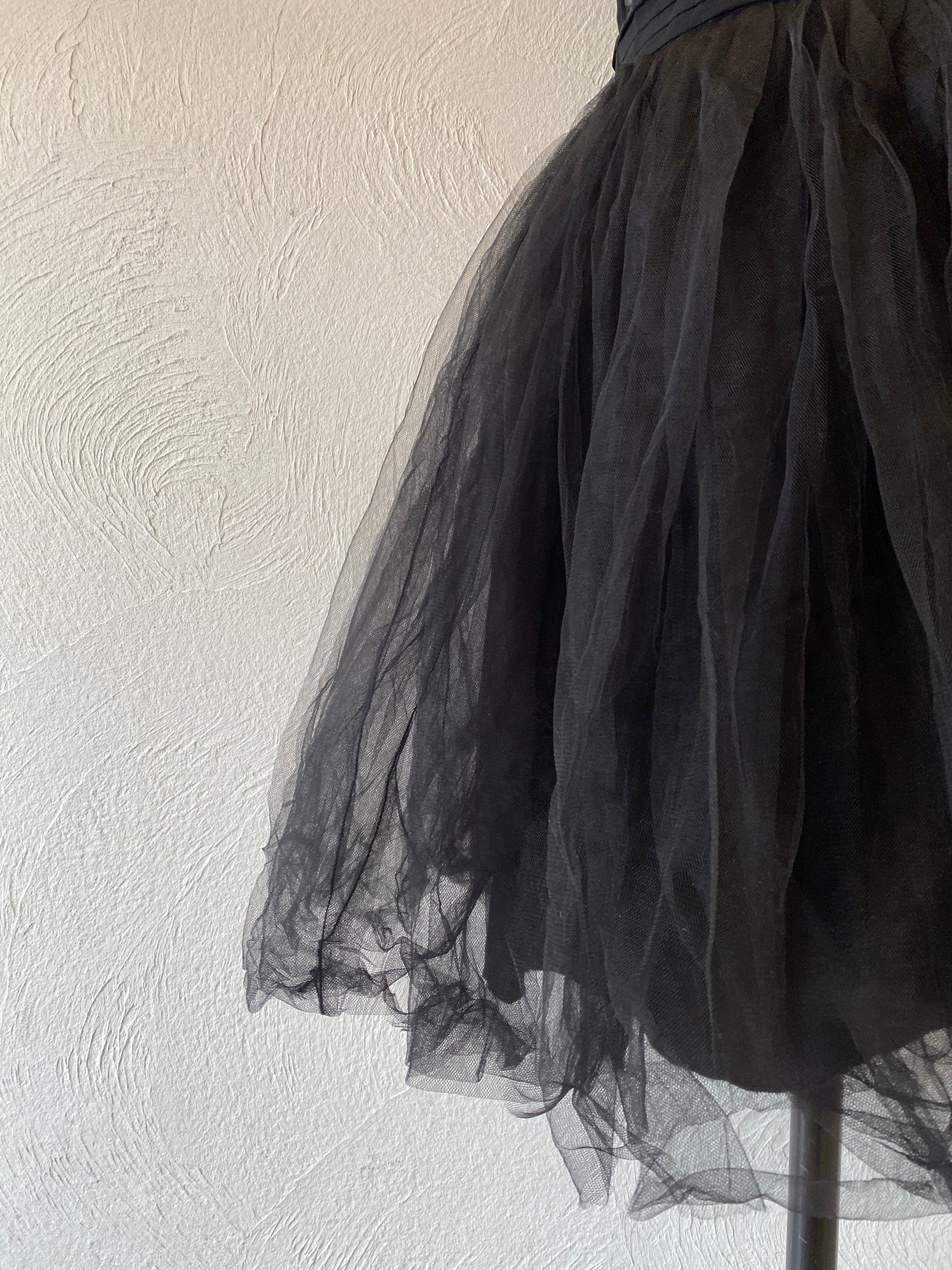 embroidery tull dress