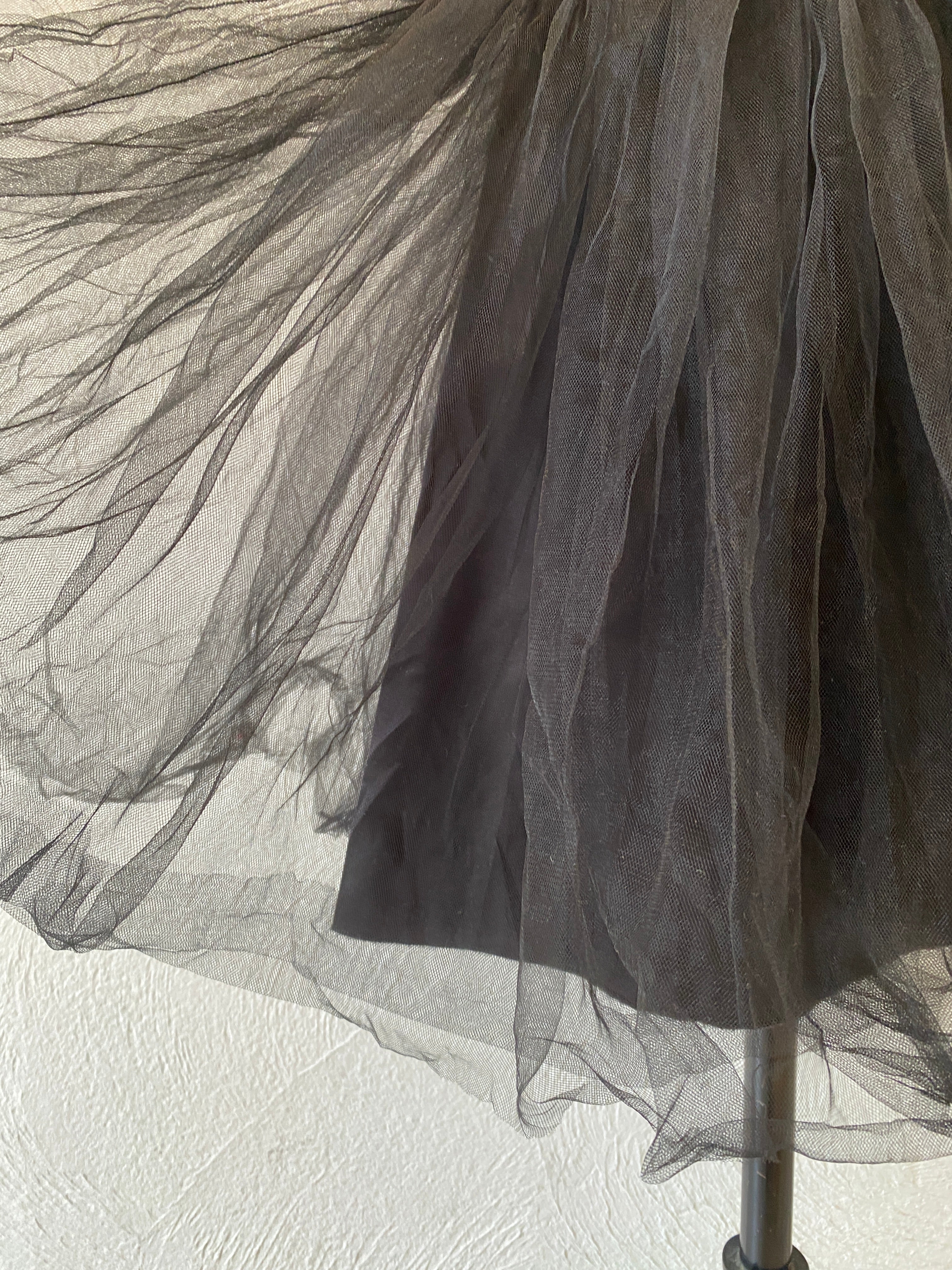 embroidery tull dress