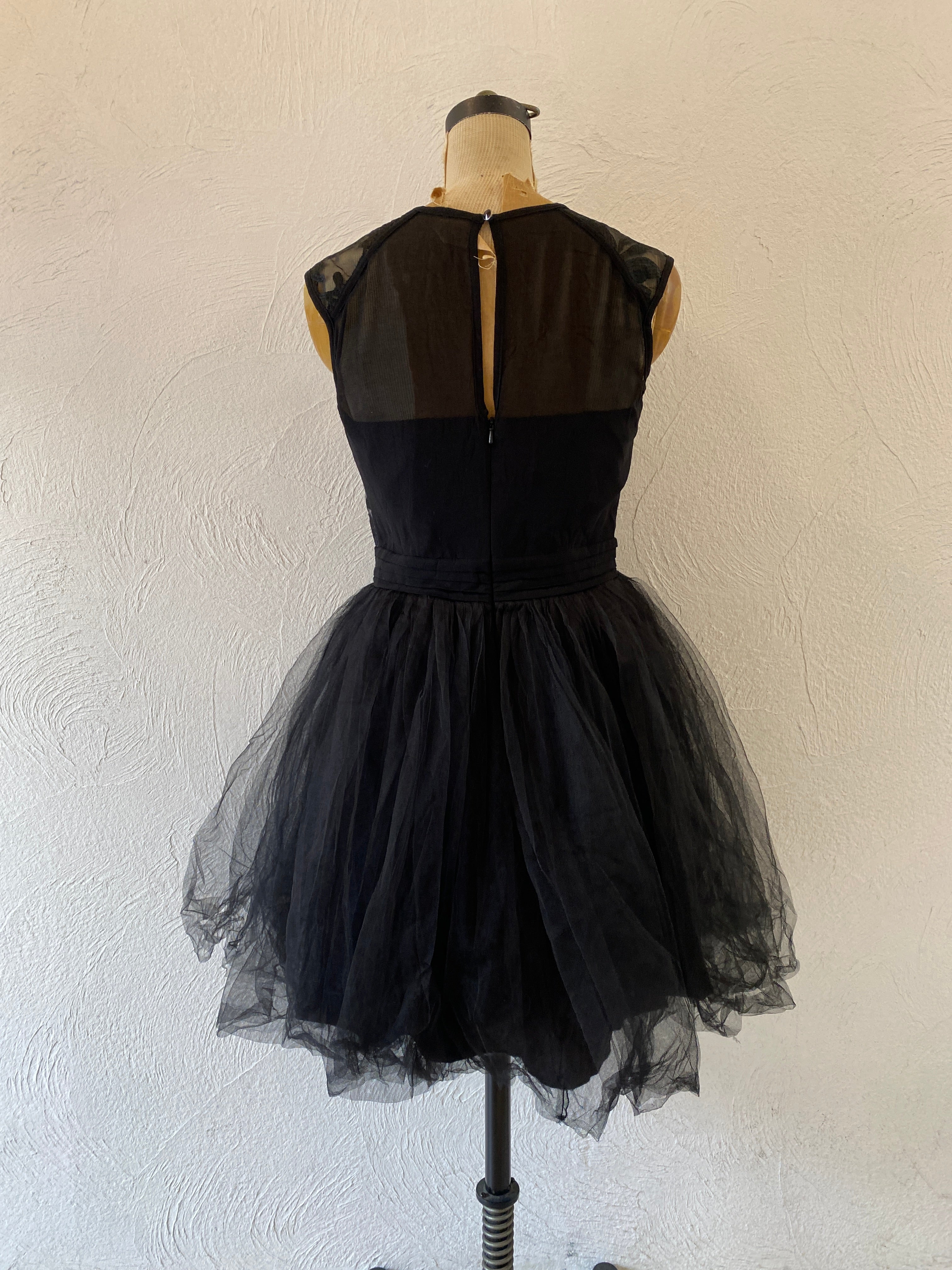 embroidery tull dress