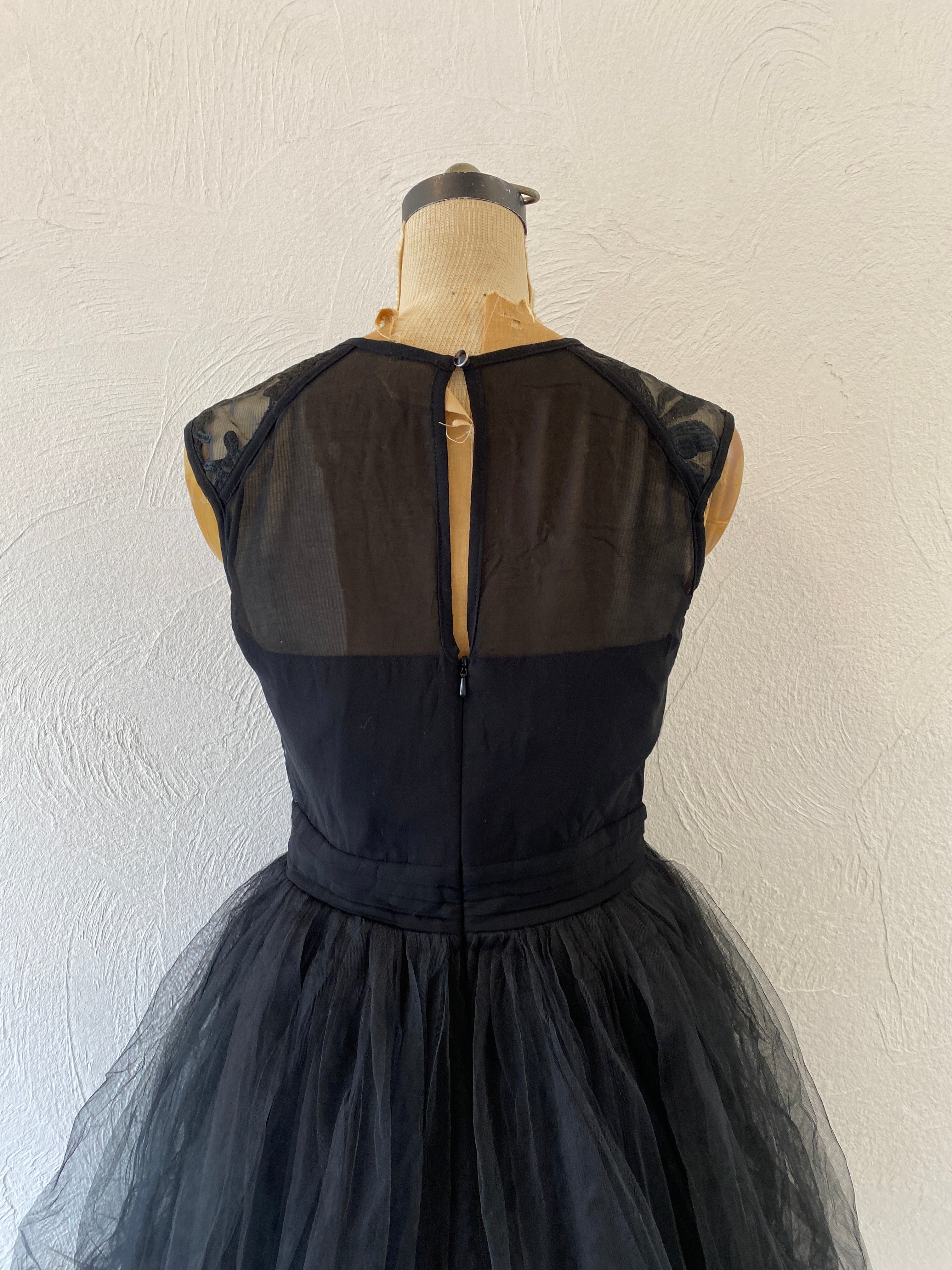 embroidery tull dress