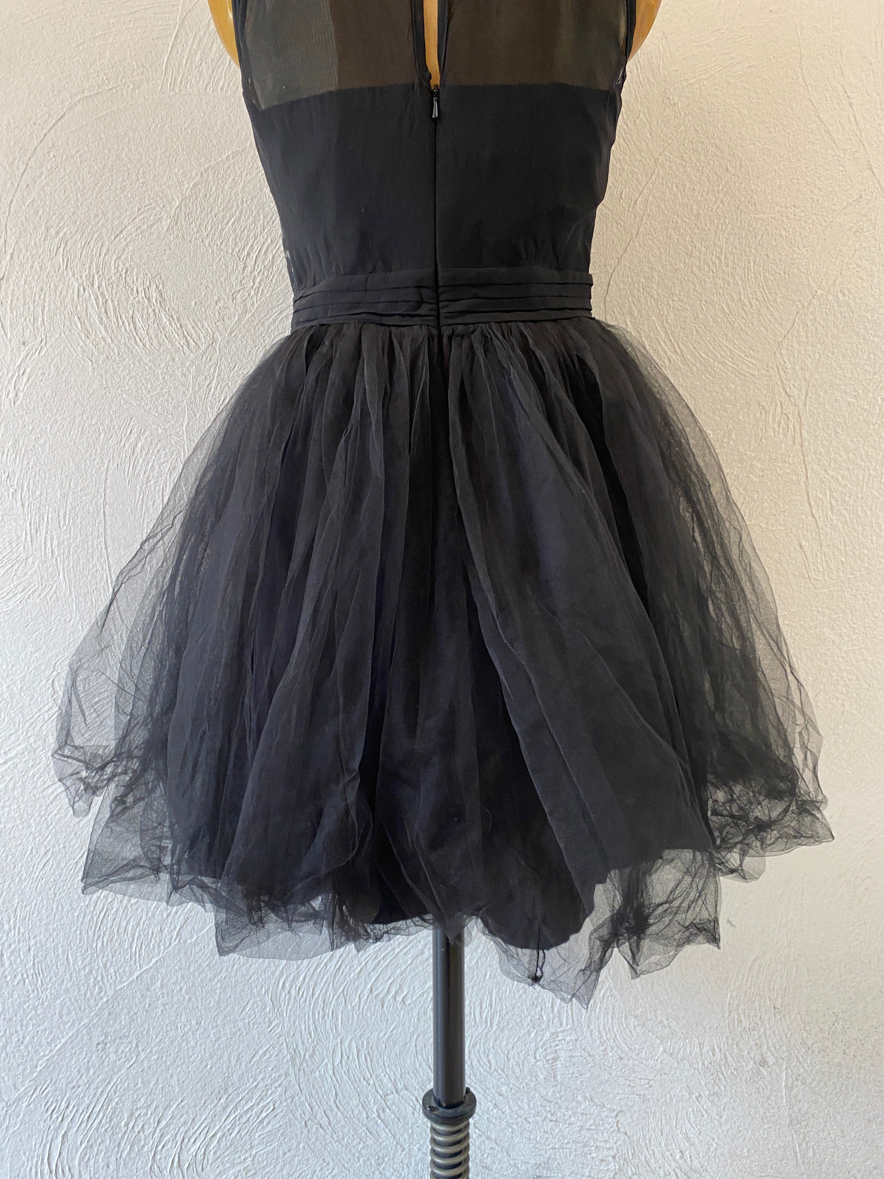 embroidery tull dress