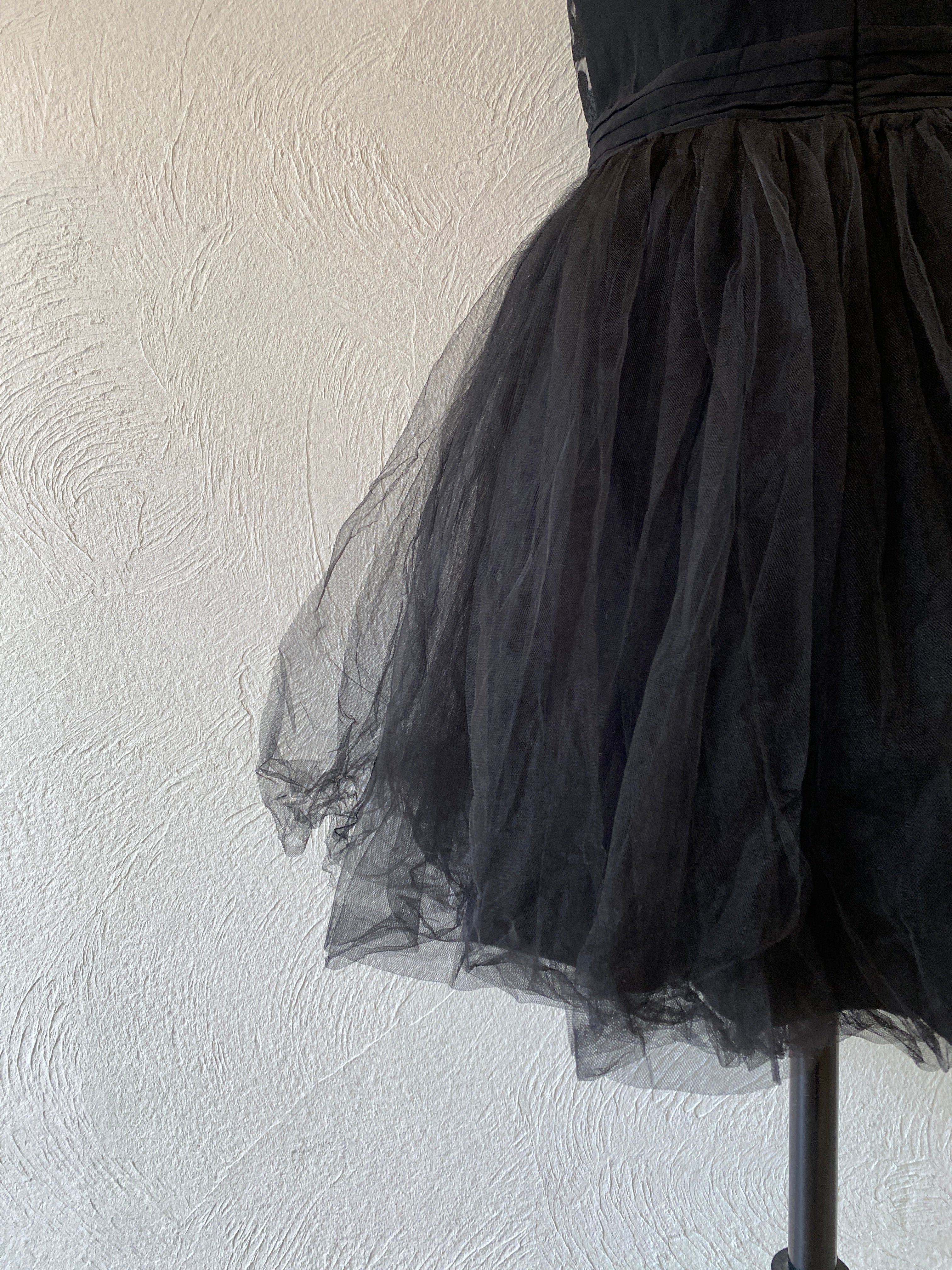 embroidery tull dress