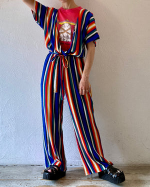 mulch stripe jumpsuit