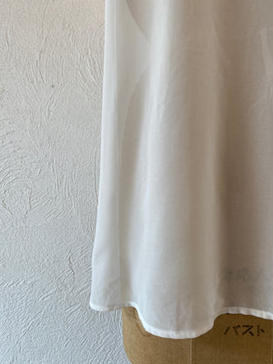 neon piping blouse