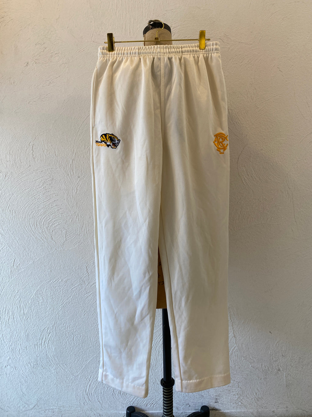ecru tiger jarsey pants