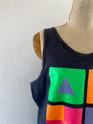 black neon tank