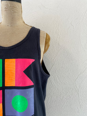 black neon tank