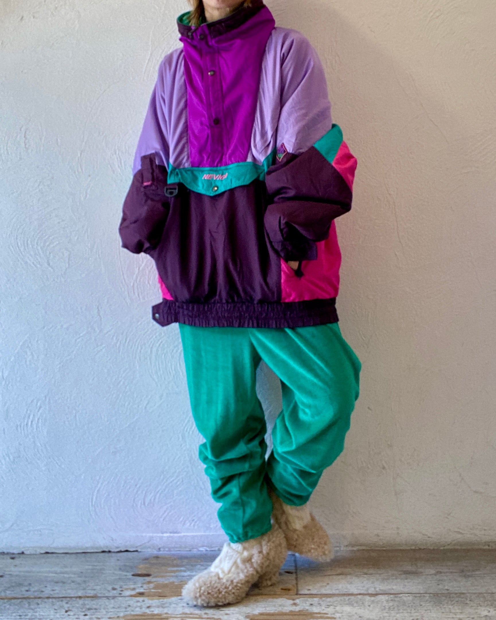 padding switching pullover