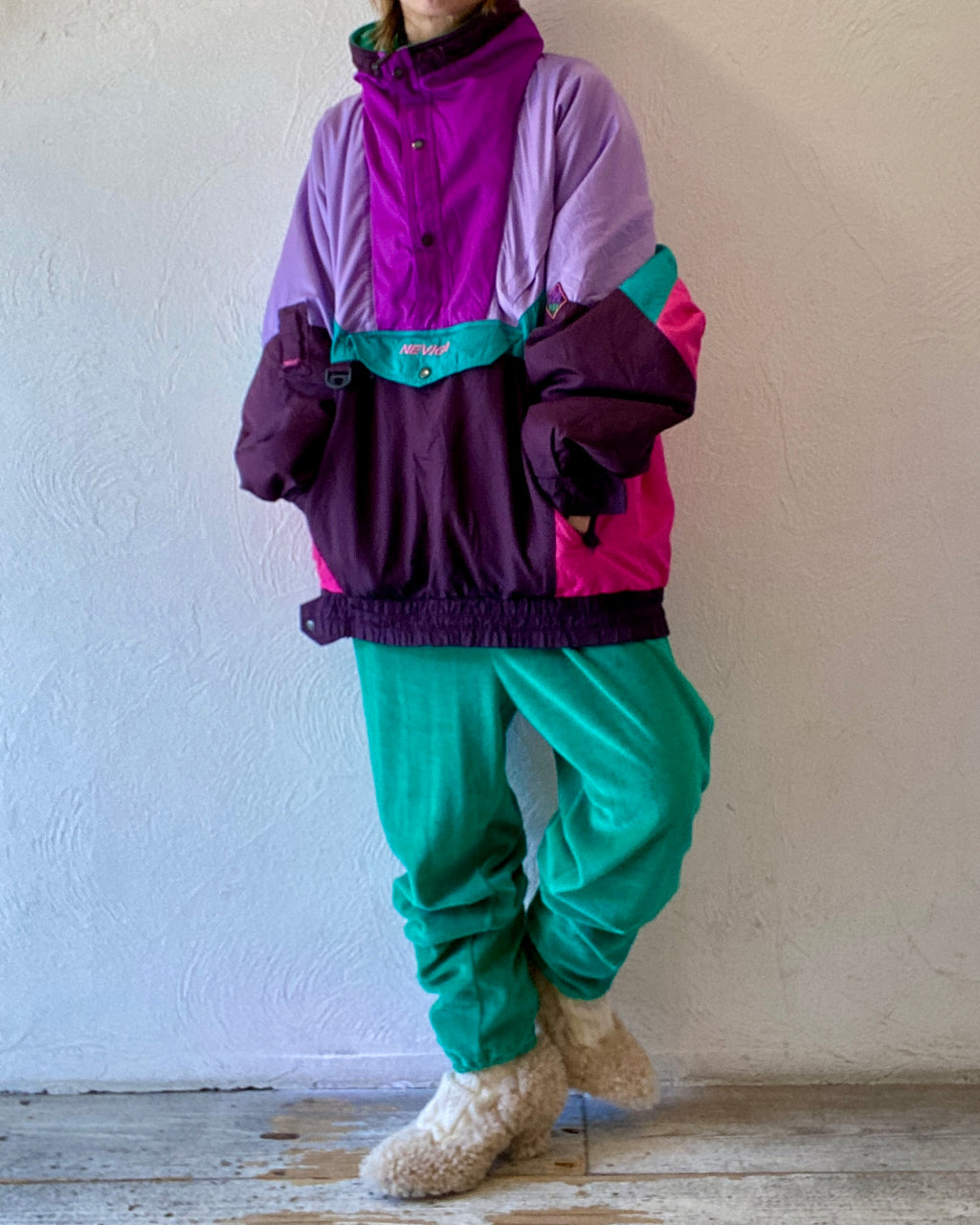 padding switching pullover