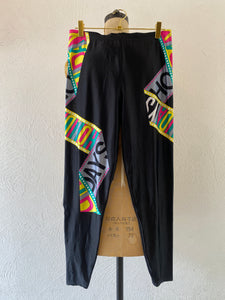 tape pattern leggings