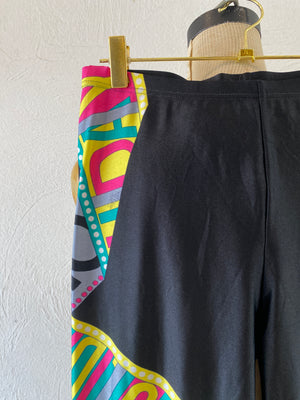 tape pattern leggings