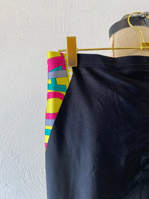 tape pattern leggings