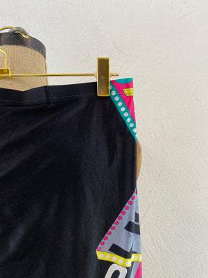 tape pattern leggings