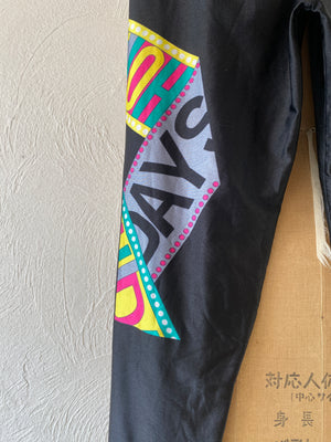 tape pattern leggings