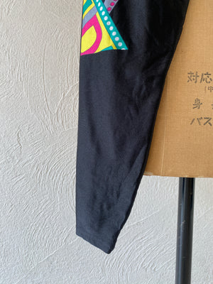tape pattern leggings