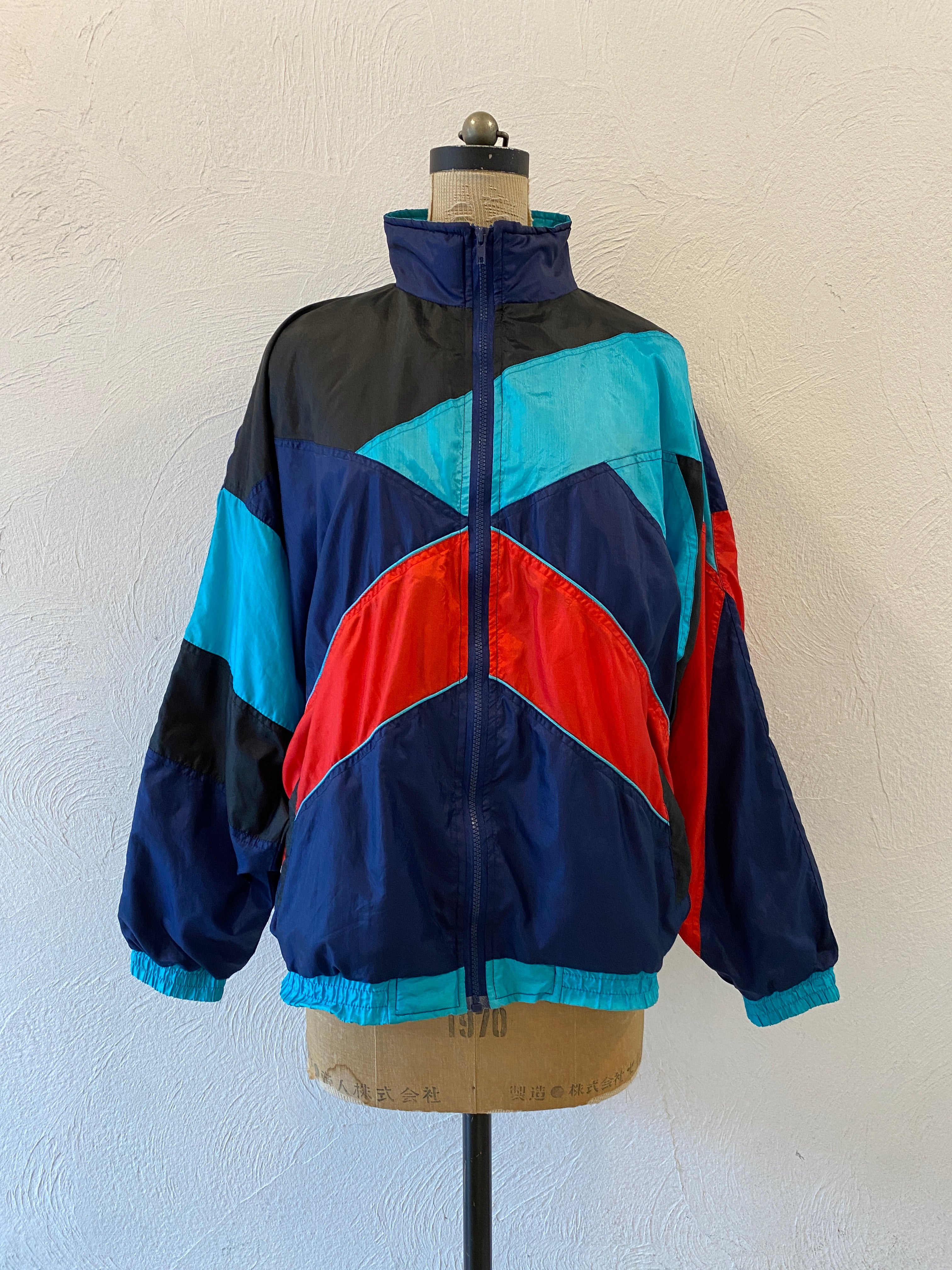 nylon swiching blouson