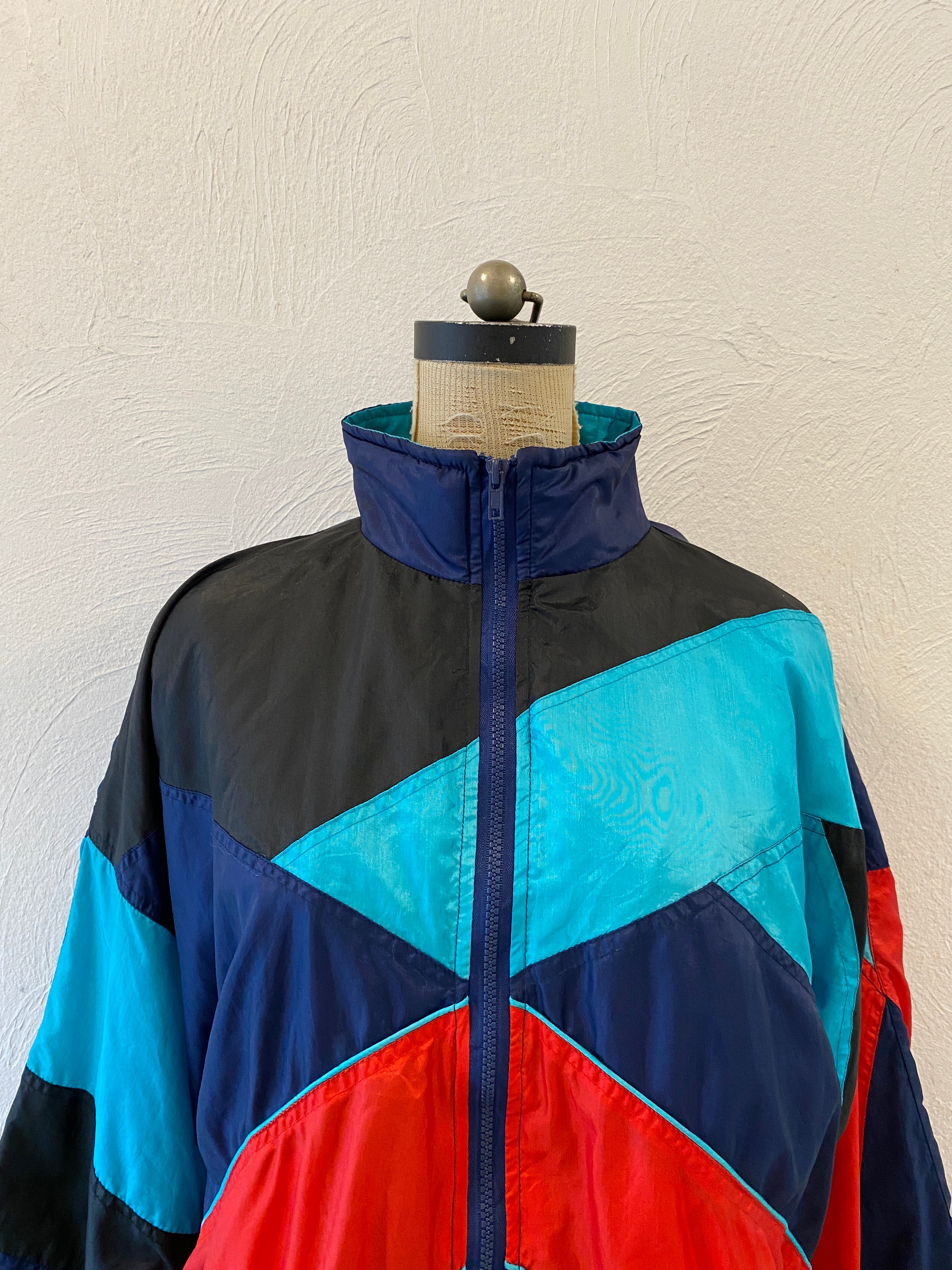 nylon swiching blouson