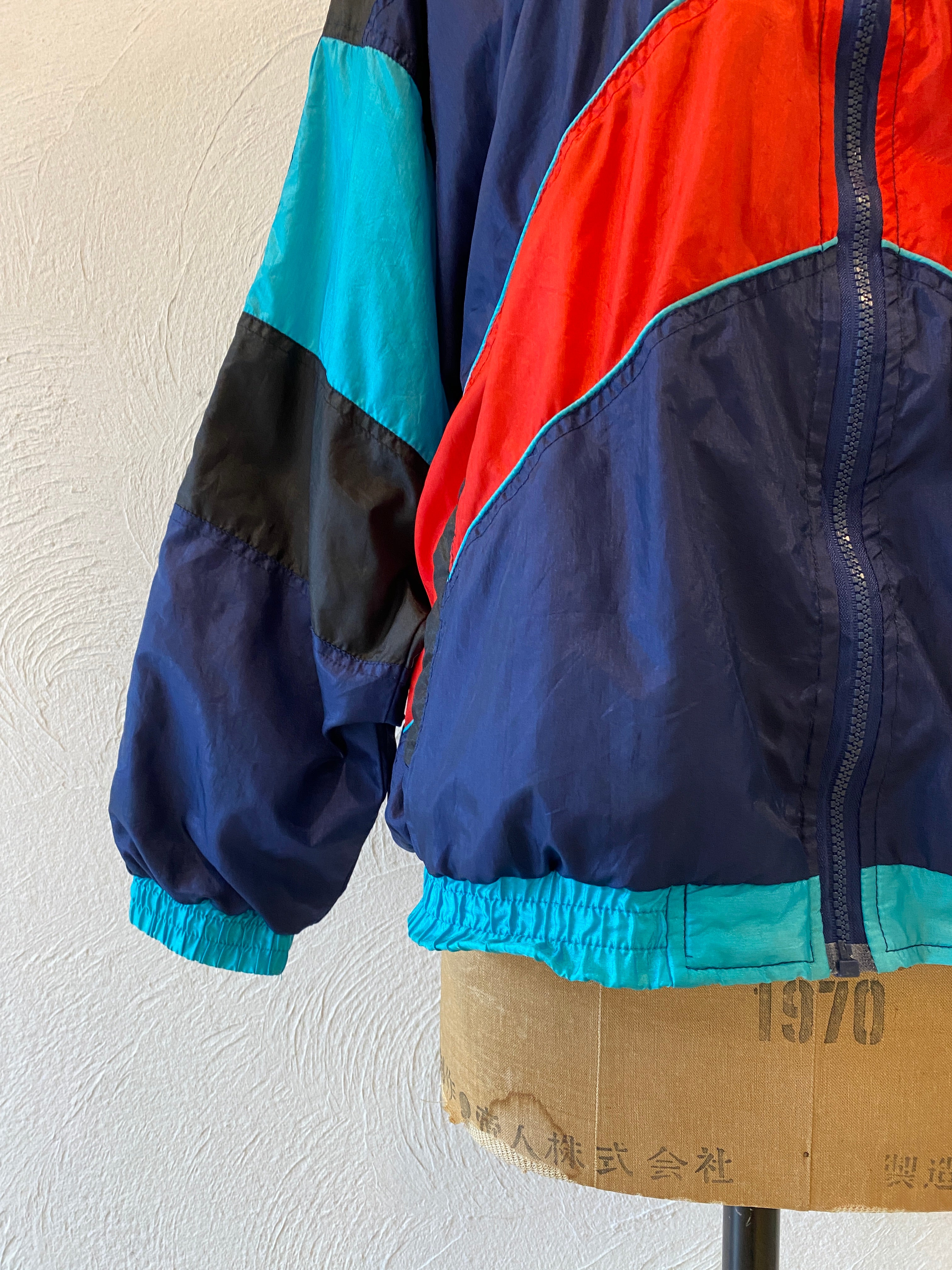 nylon swiching blouson