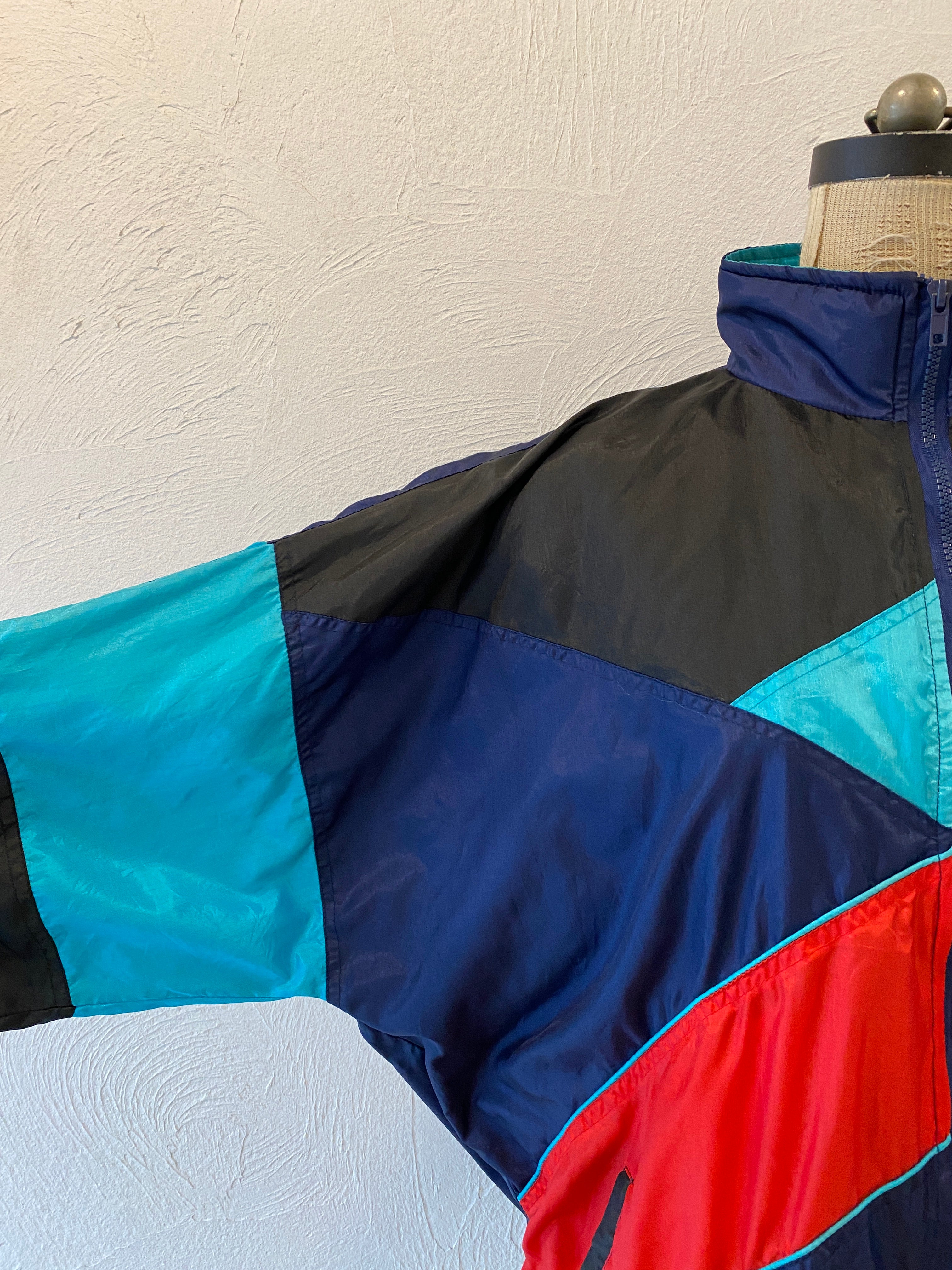 nylon swiching blouson