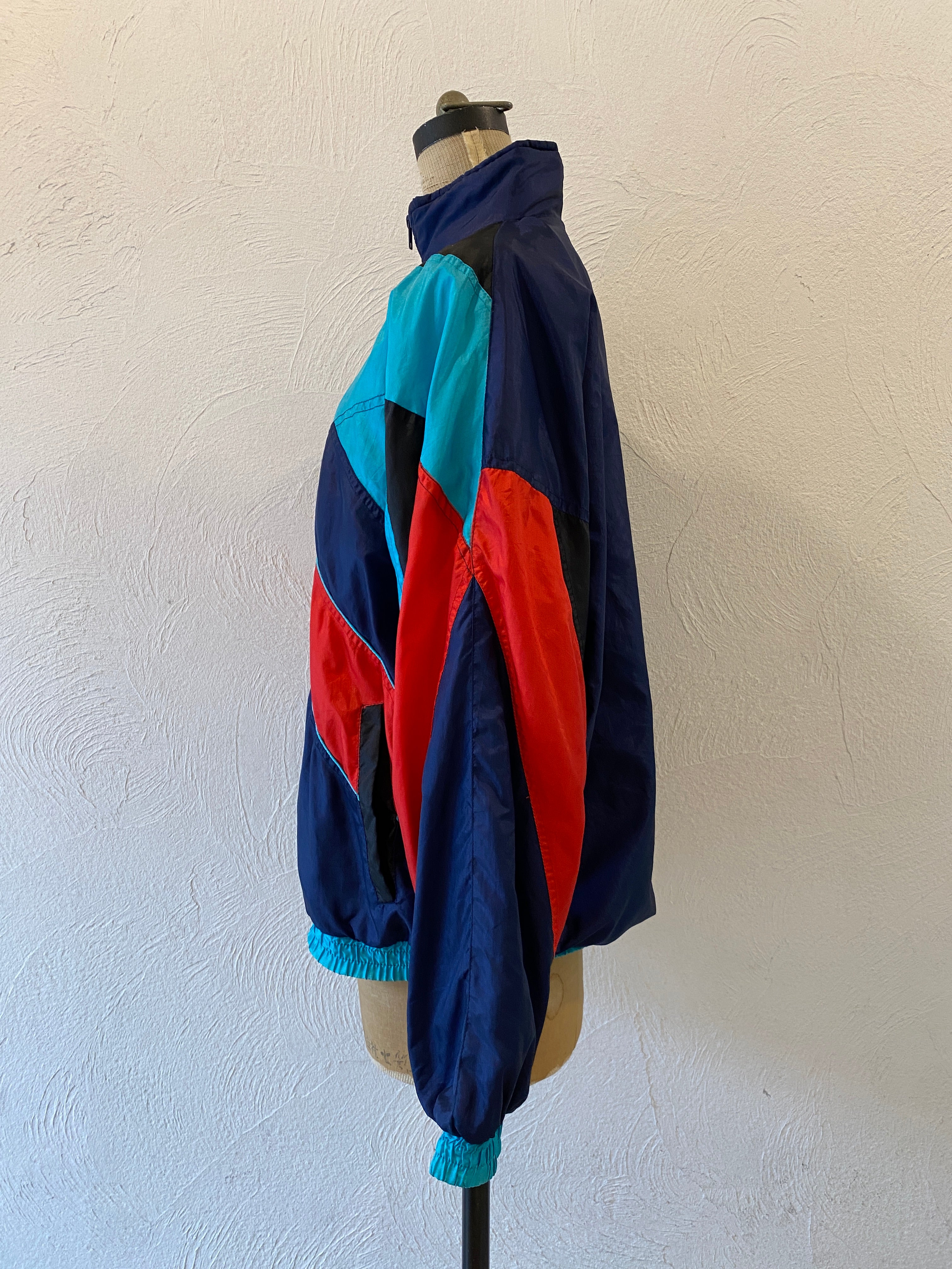 nylon swiching blouson