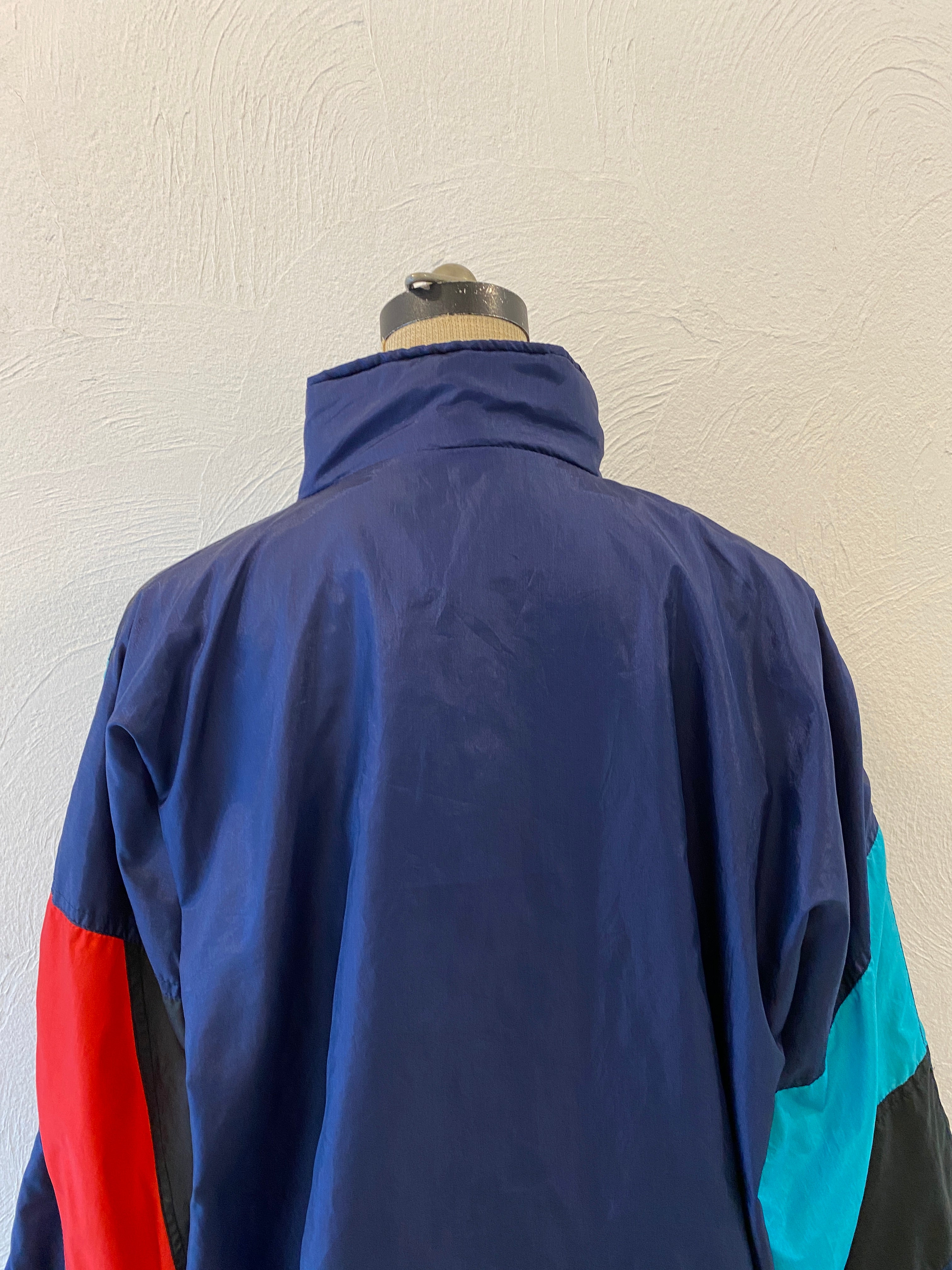 nylon swiching blouson