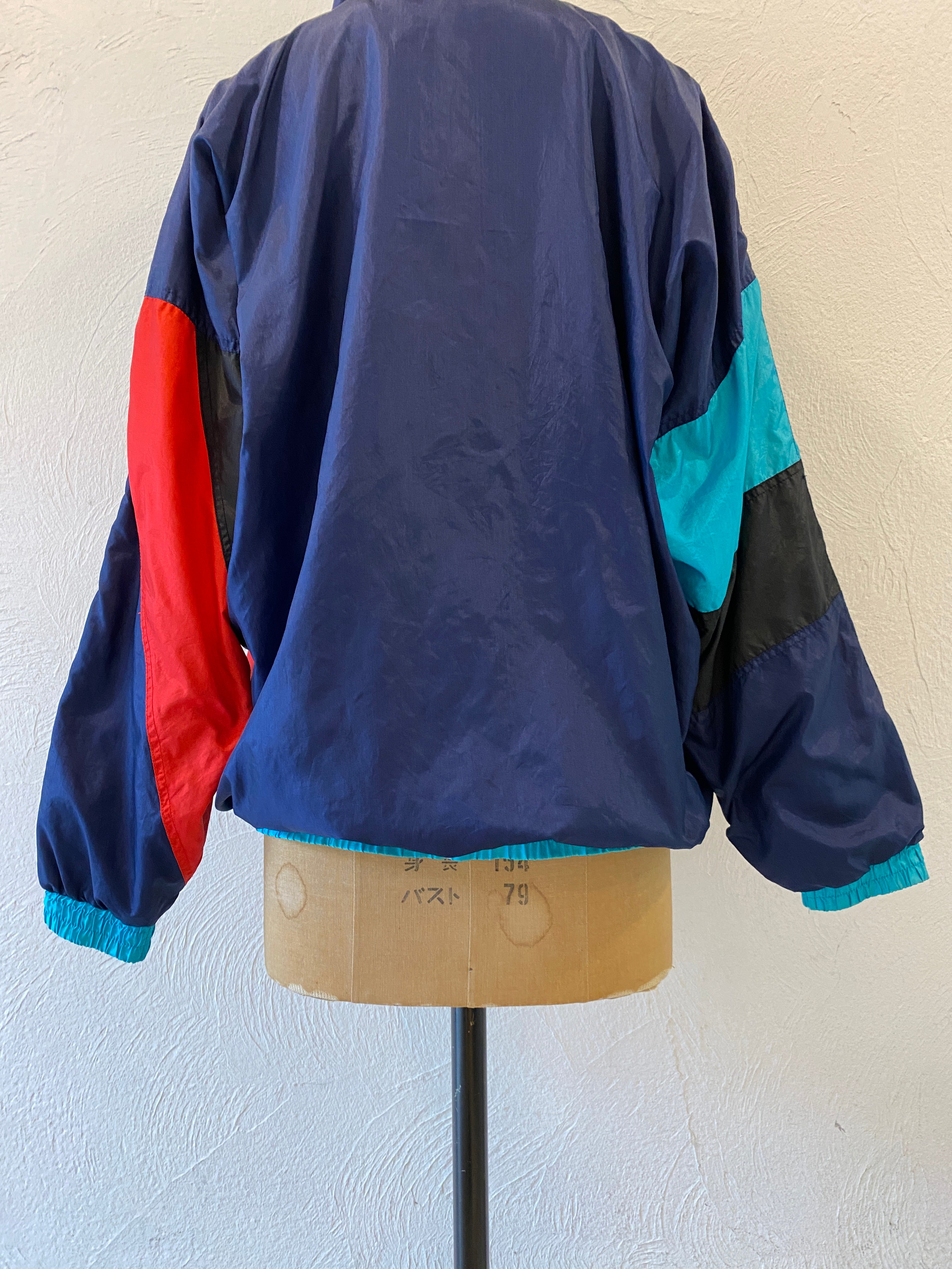 nylon swiching blouson