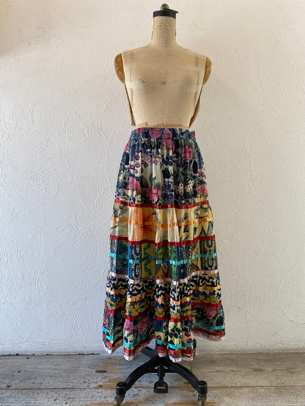 cotton swiching skirt