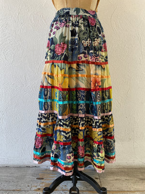 cotton swiching skirt