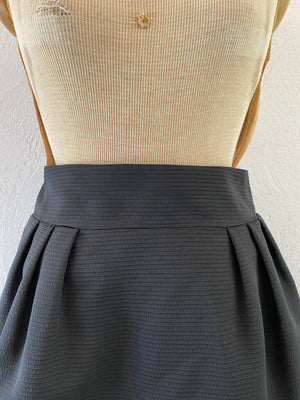volume mini skirt