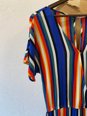 mulch stripe jumpsuit