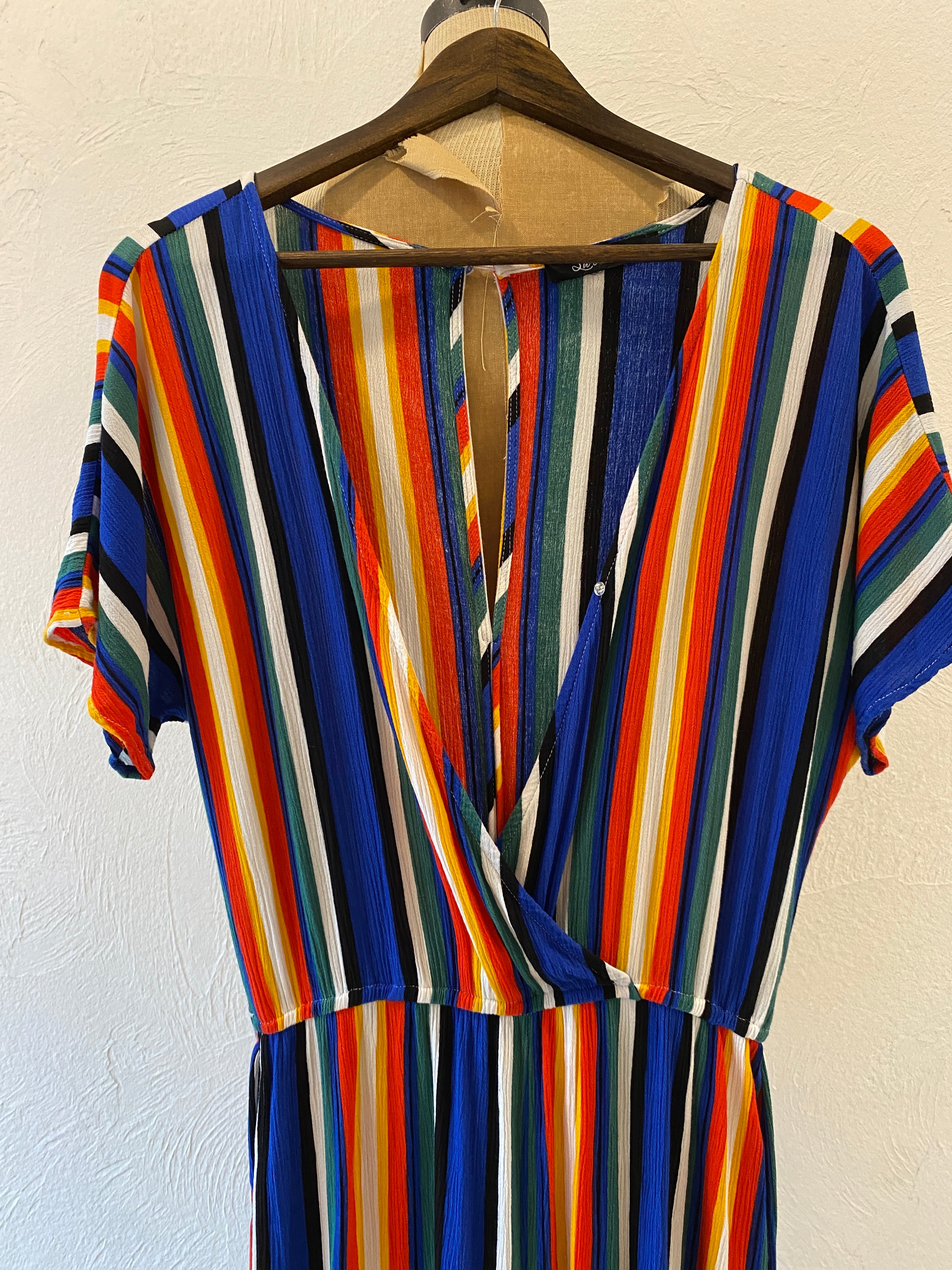 mulch stripe jumpsuit