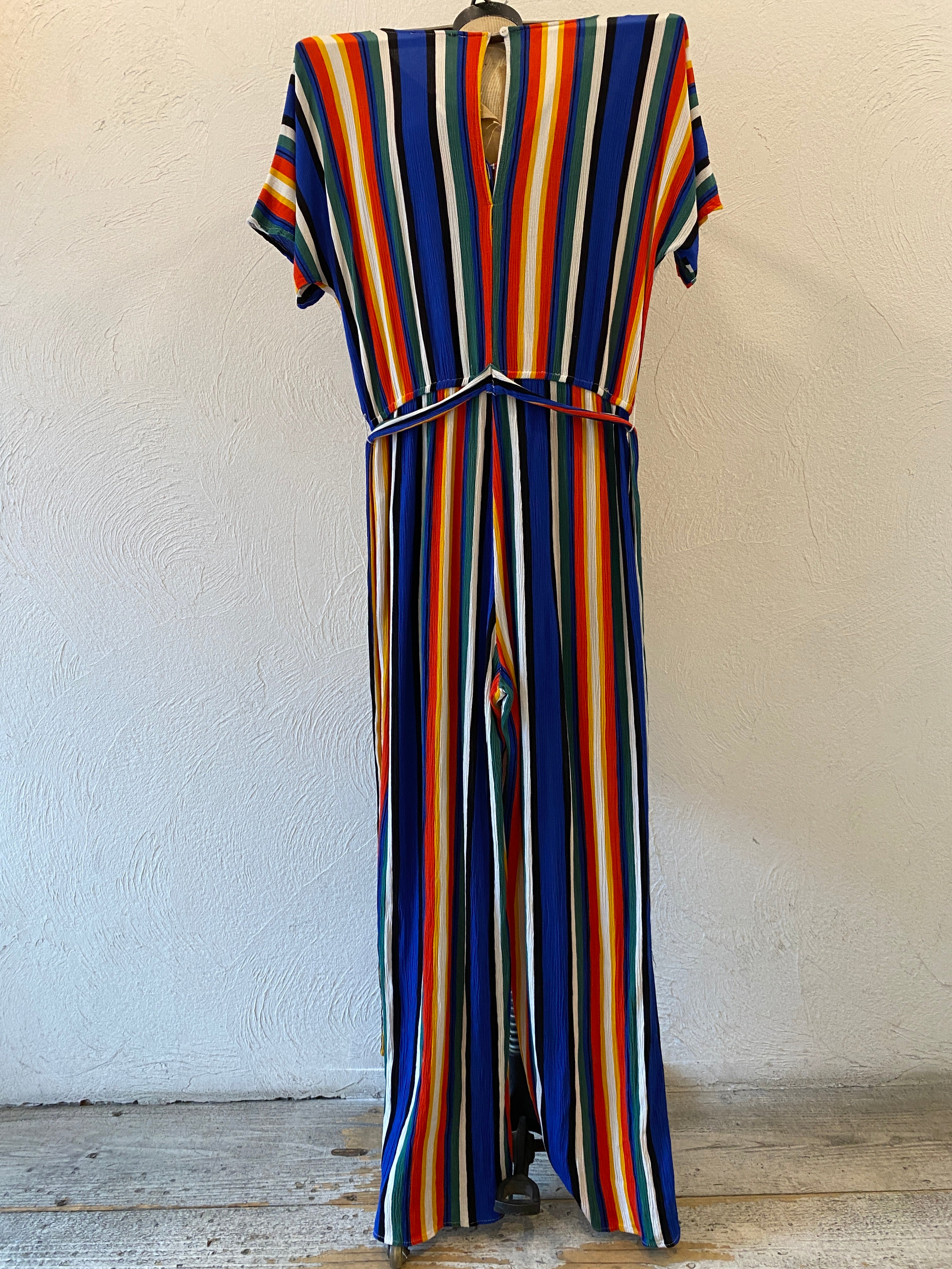 mulch stripe jumpsuit