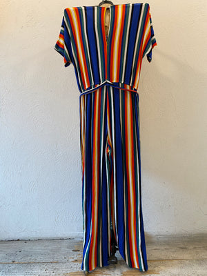 mulch stripe jumpsuit
