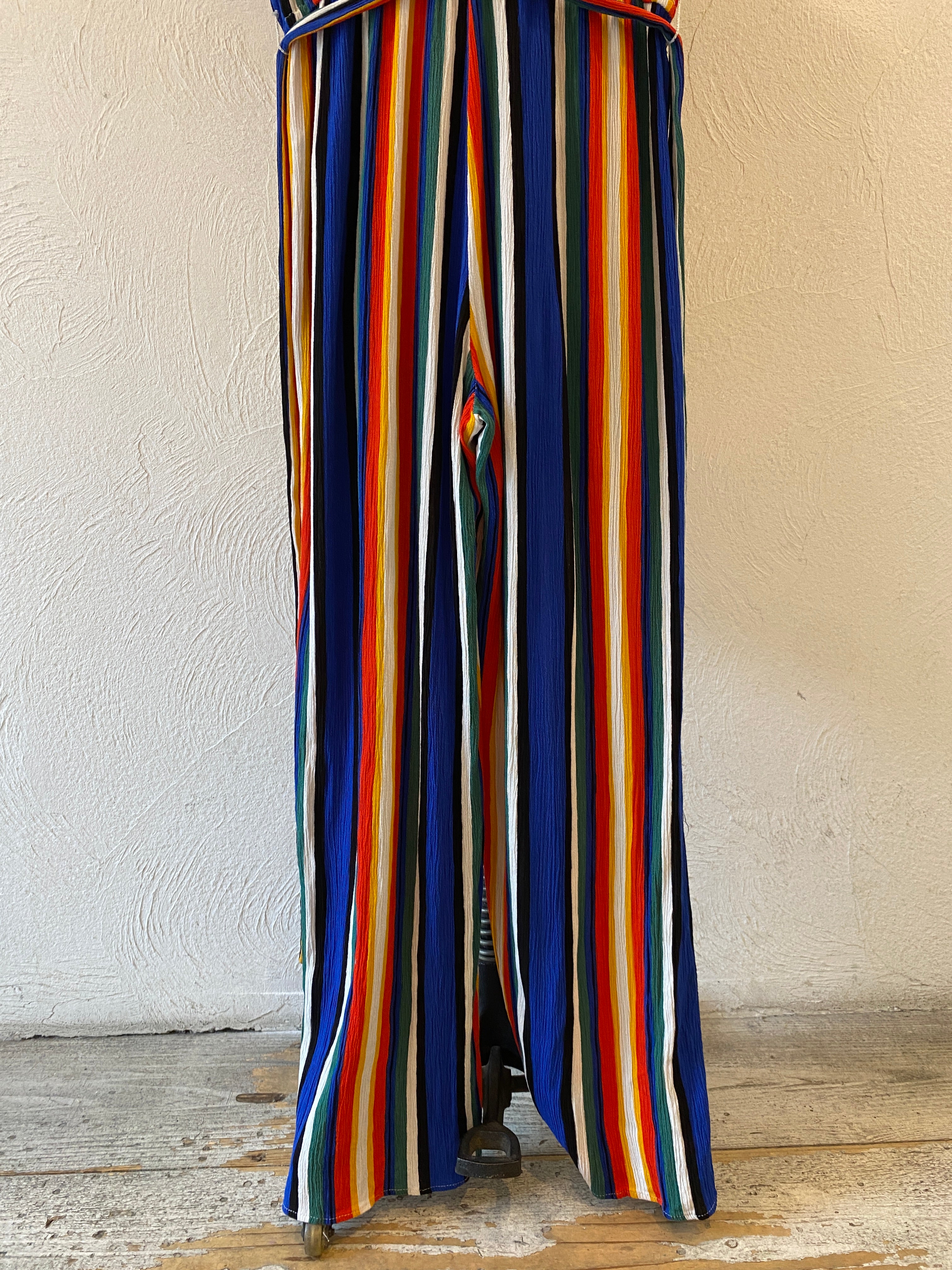 mulch stripe jumpsuit