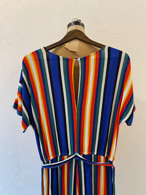 mulch stripe jumpsuit