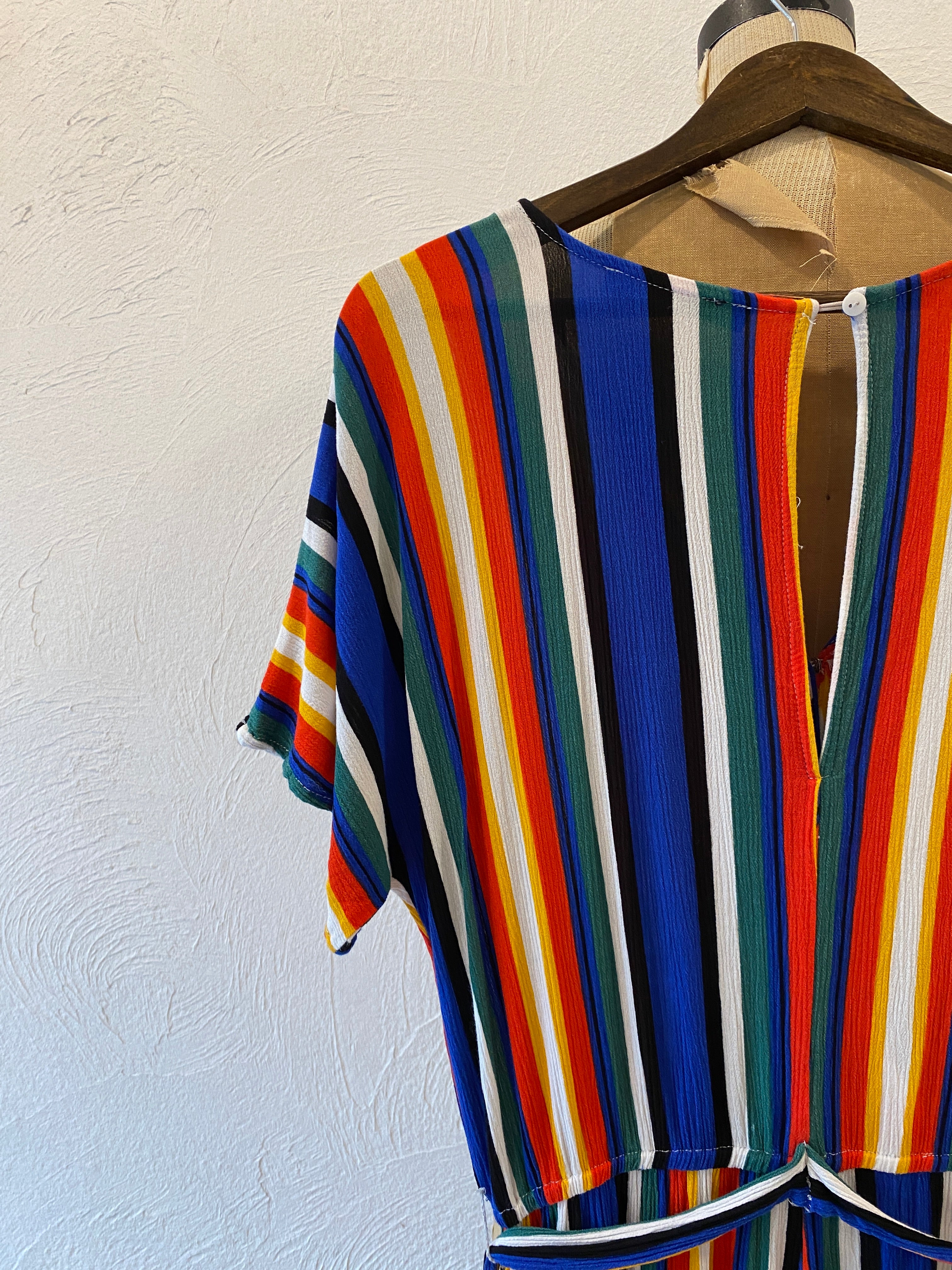 mulch stripe jumpsuit