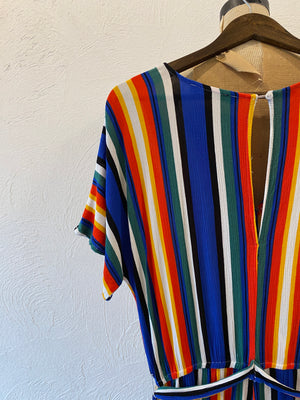 mulch stripe jumpsuit