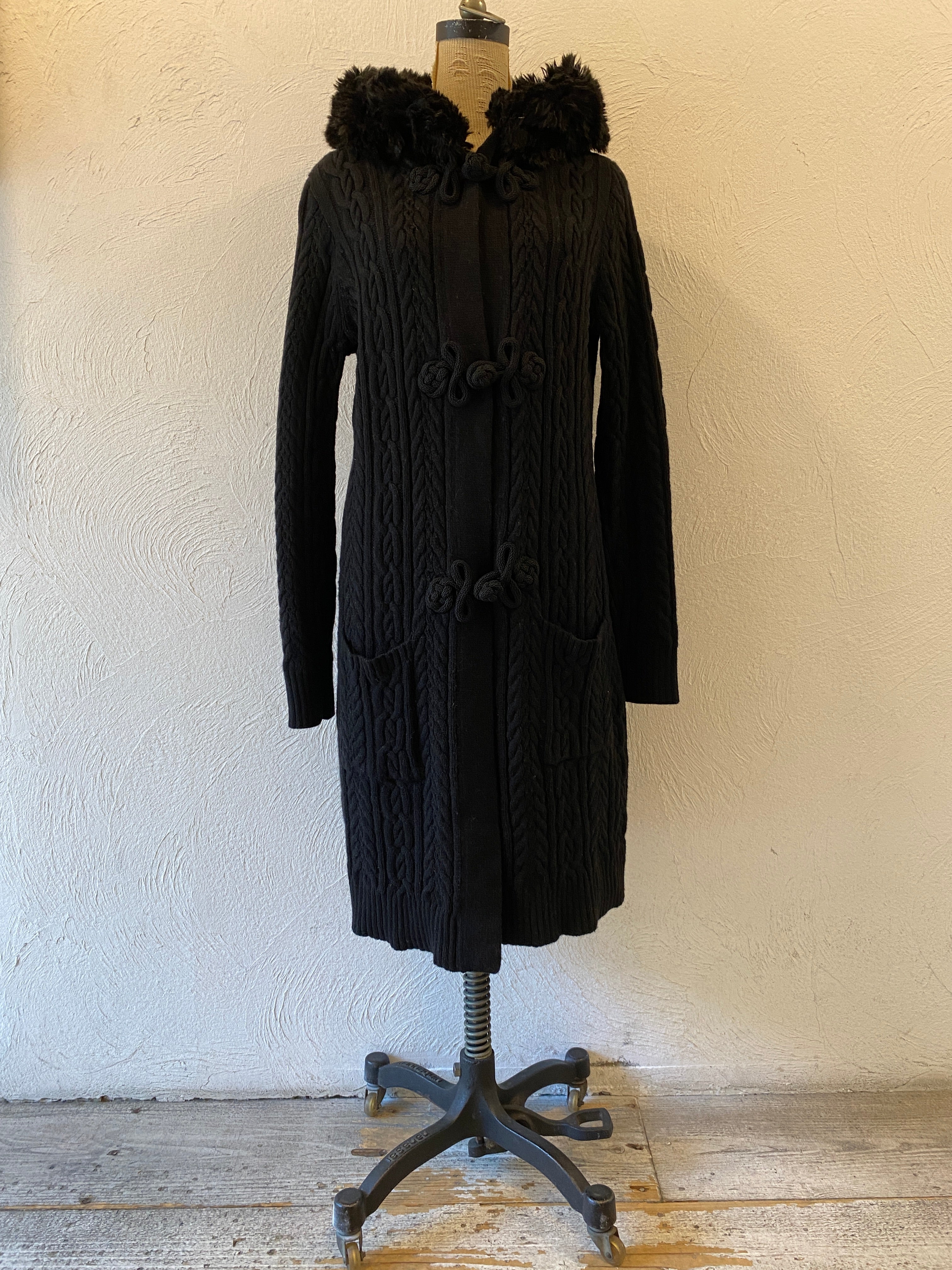 china long knit cardigan