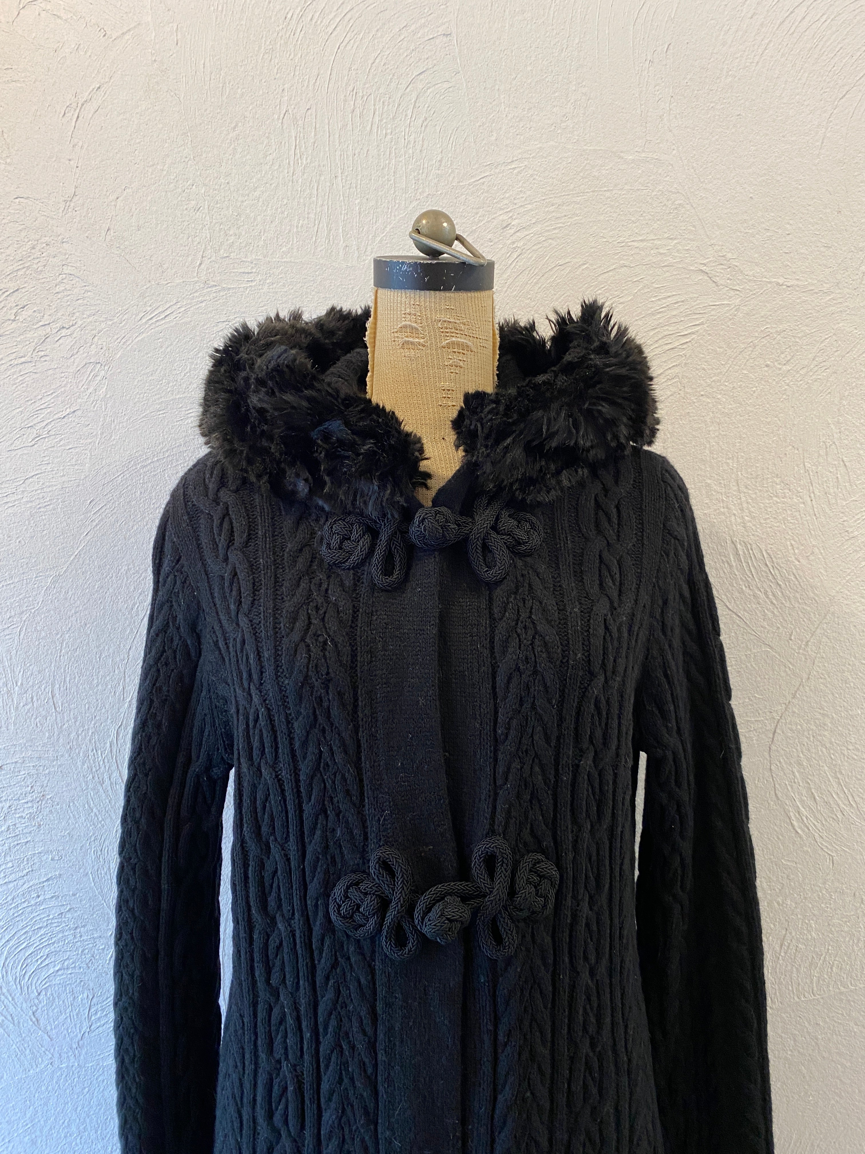 china long knit cardigan