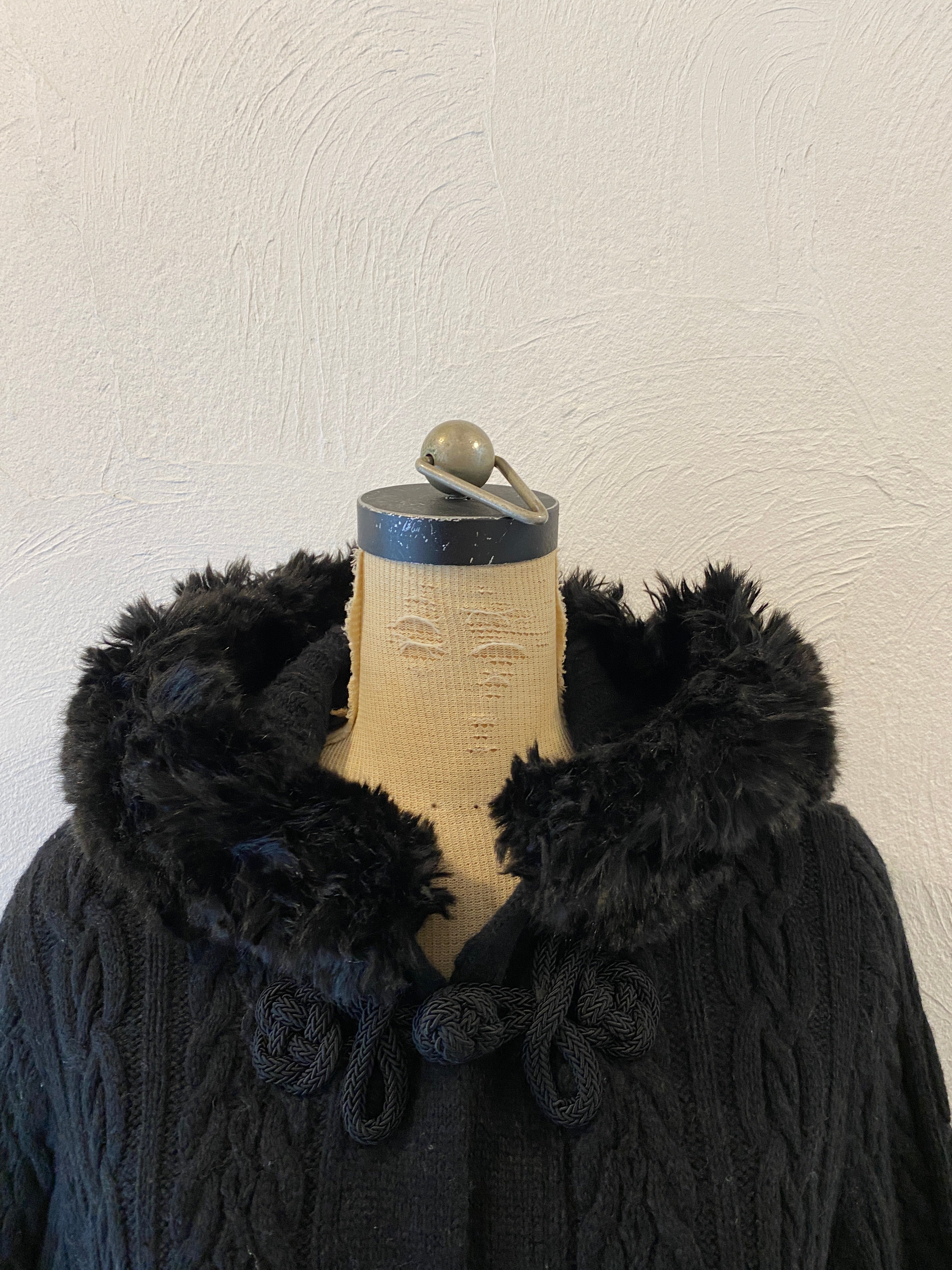 china long knit cardigan