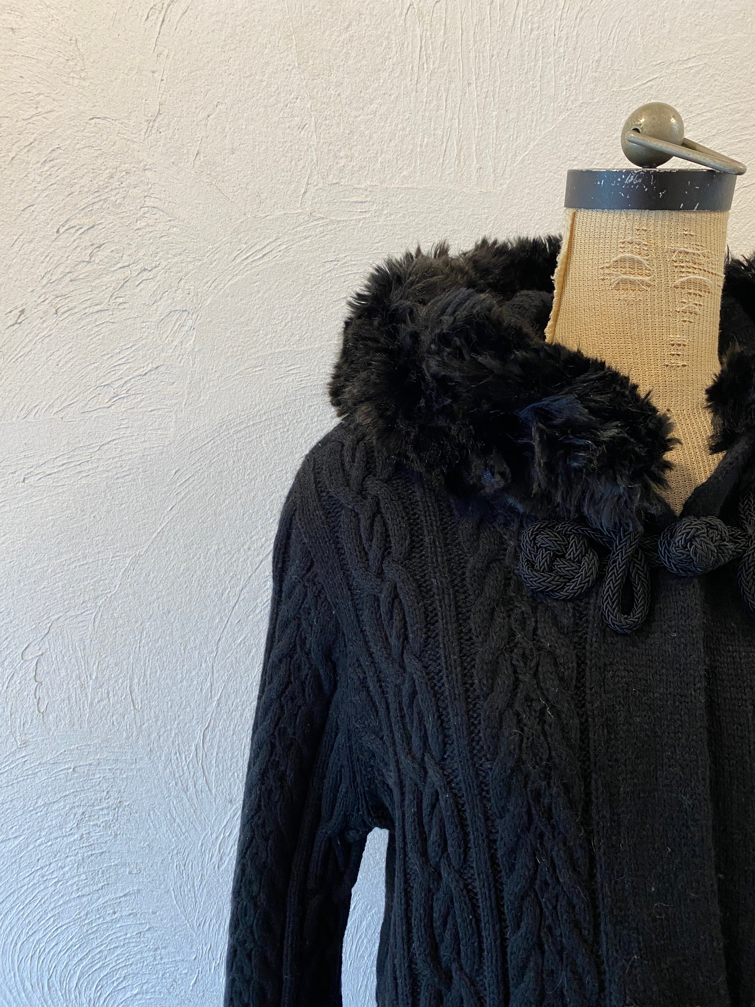 china long knit cardigan