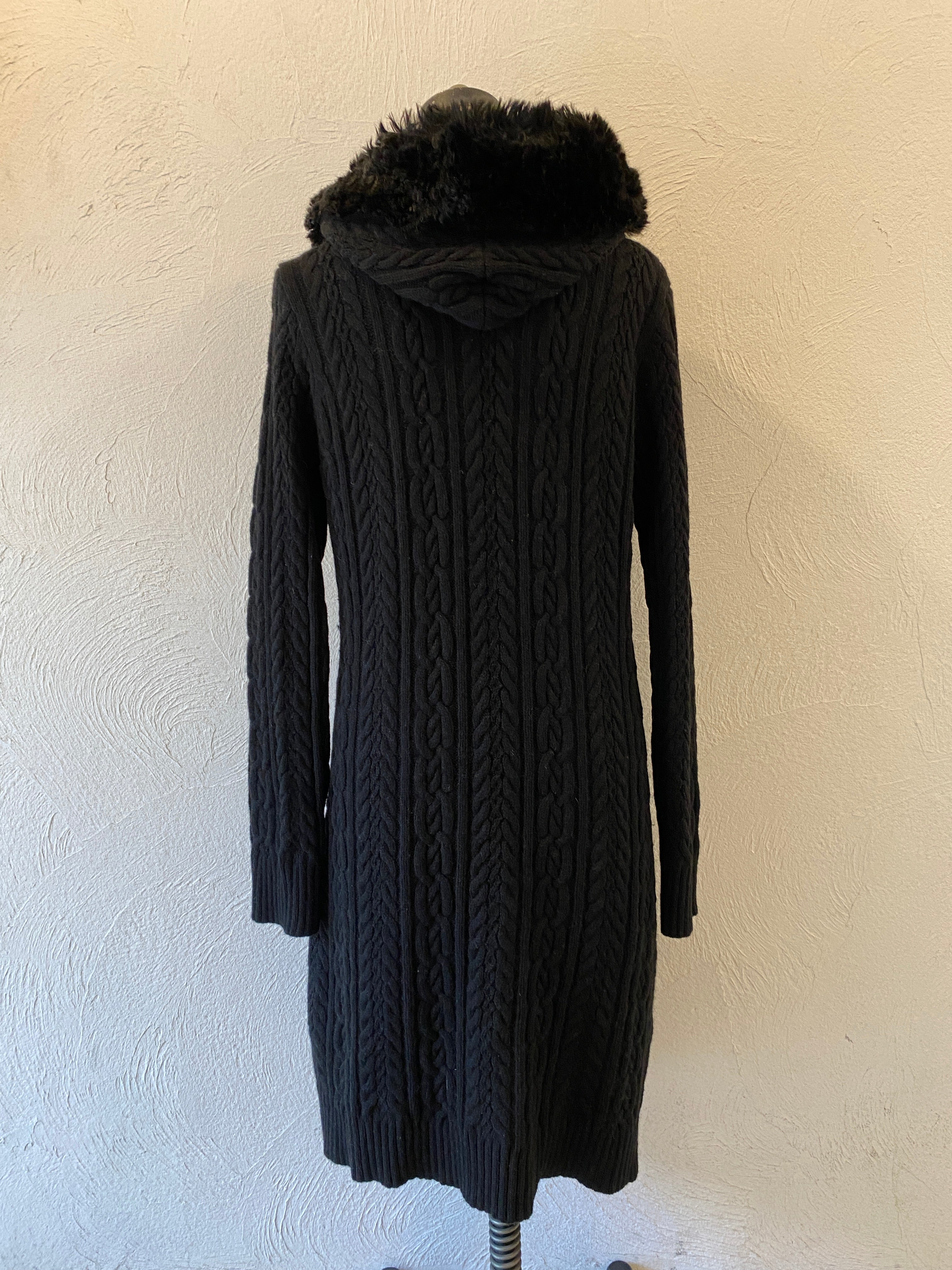 china long knit cardigan