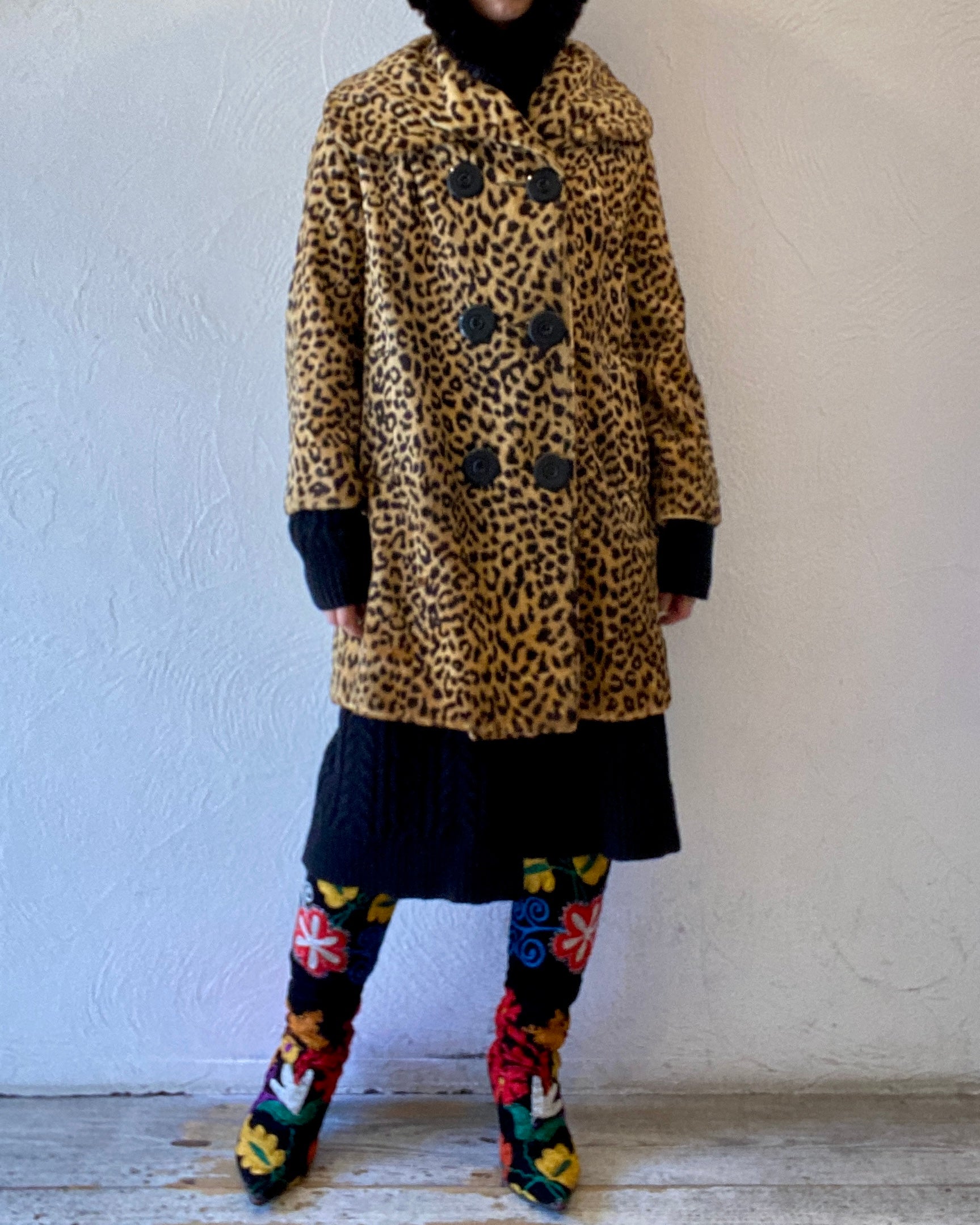leopard fur coat