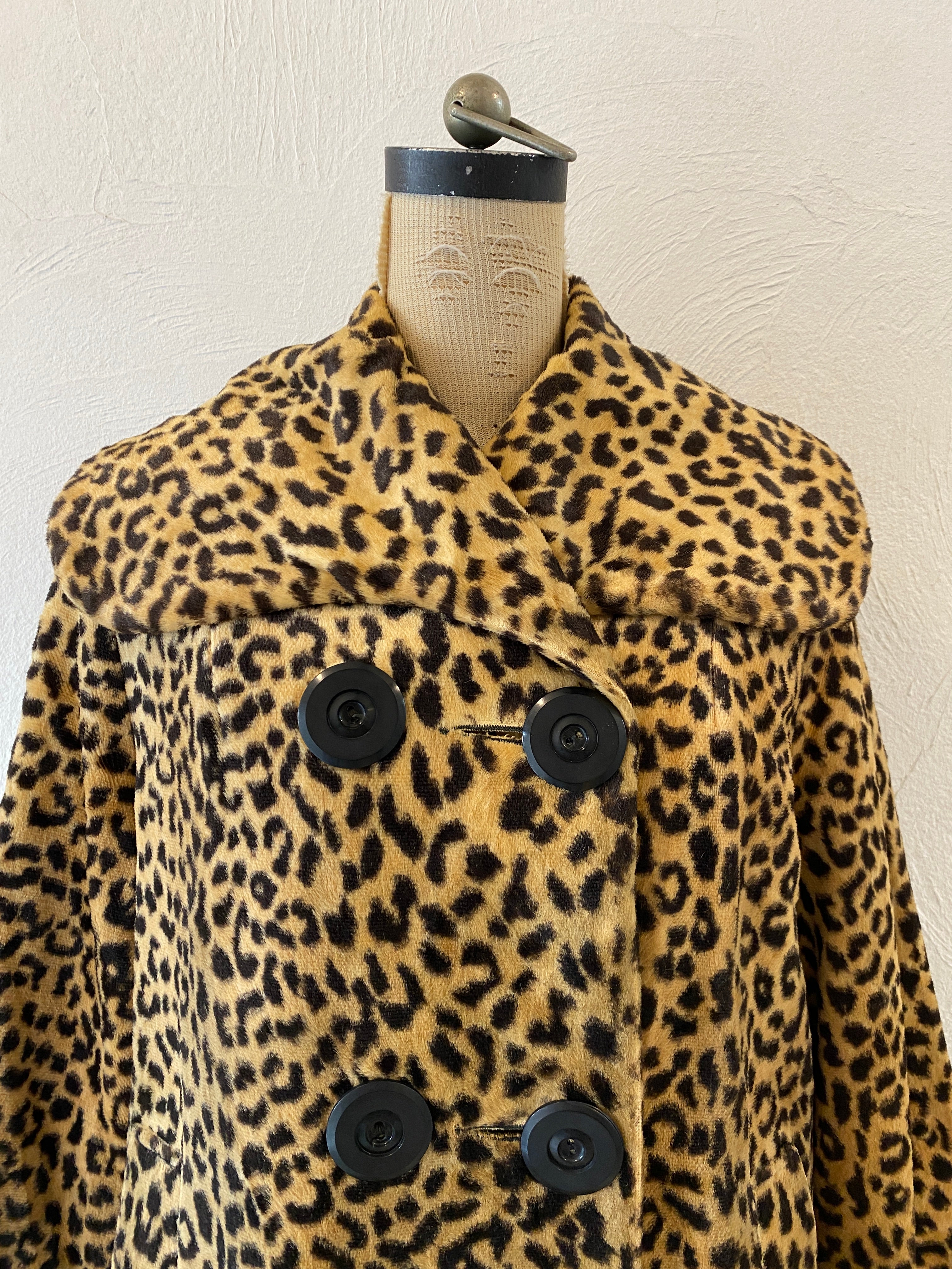 leopard fur coat