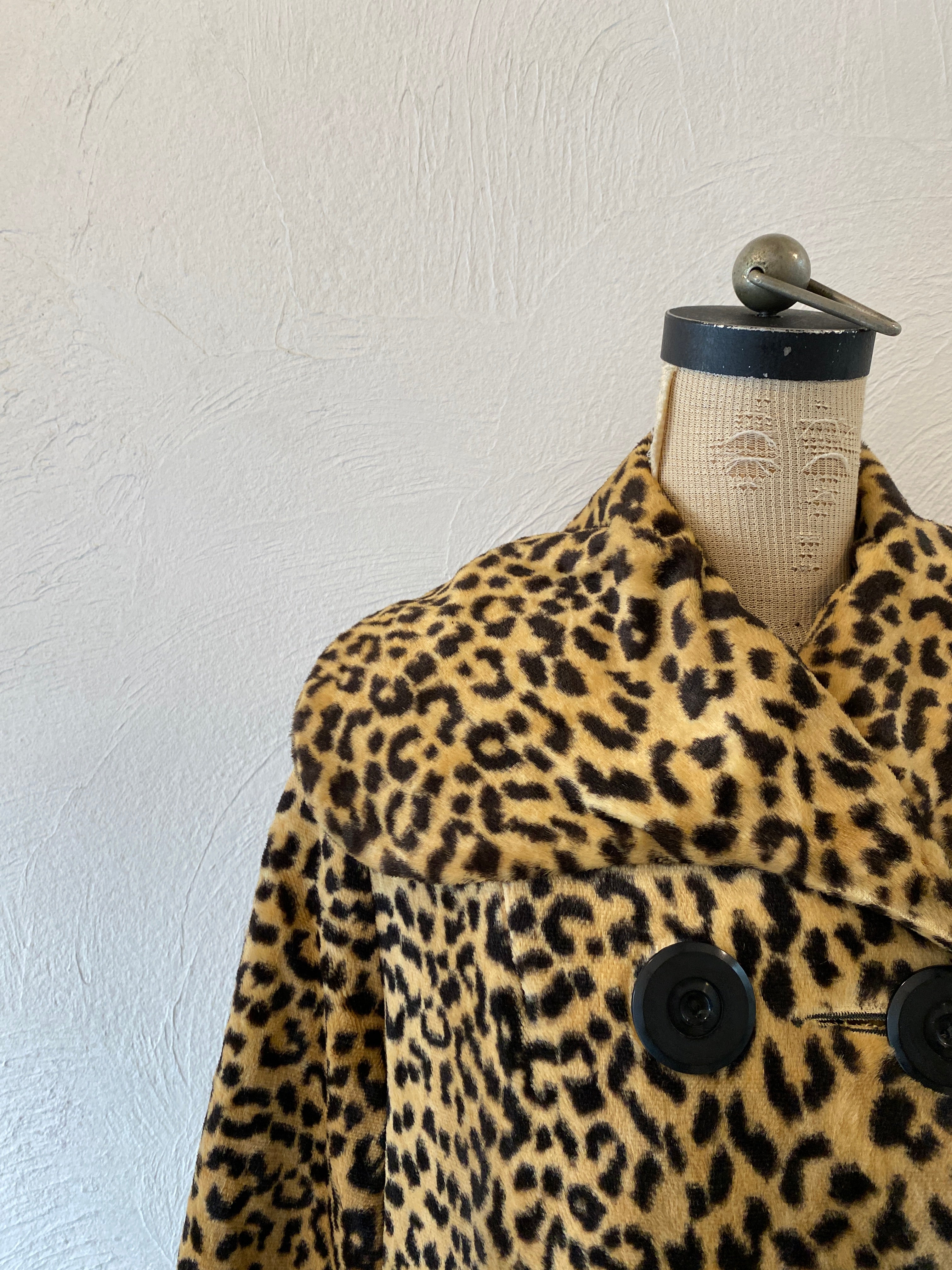 leopard fur coat