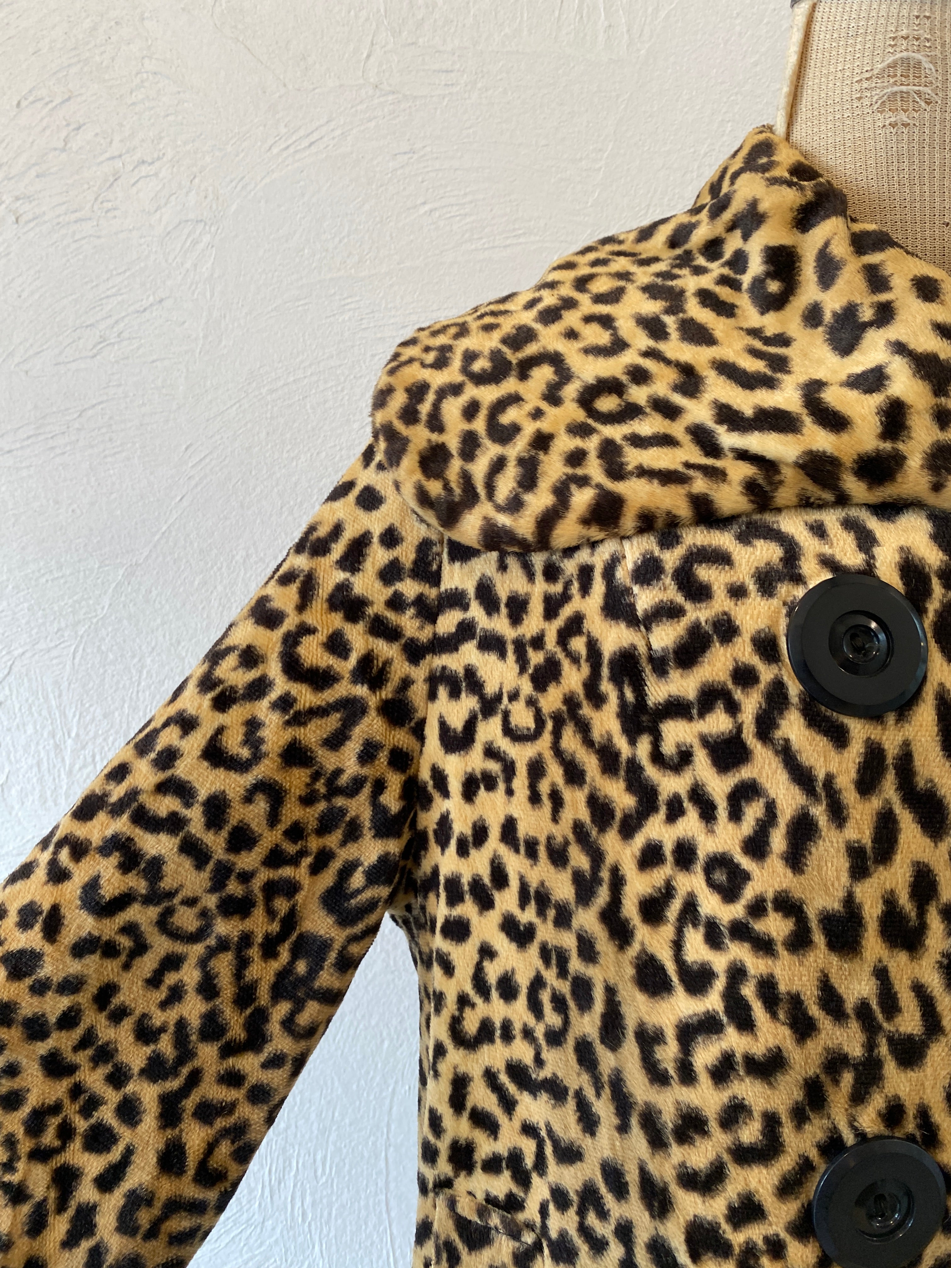 leopard fur coat